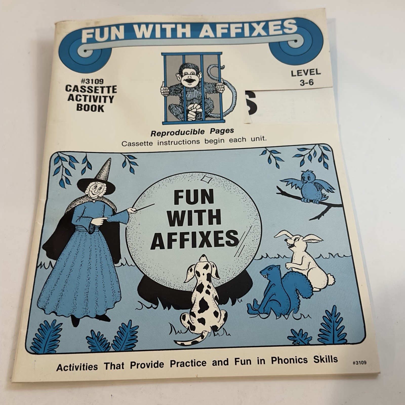 Vintage 1970s Cassette Activity Books Lot Phonics Reading 6 Books 6 Tapes
