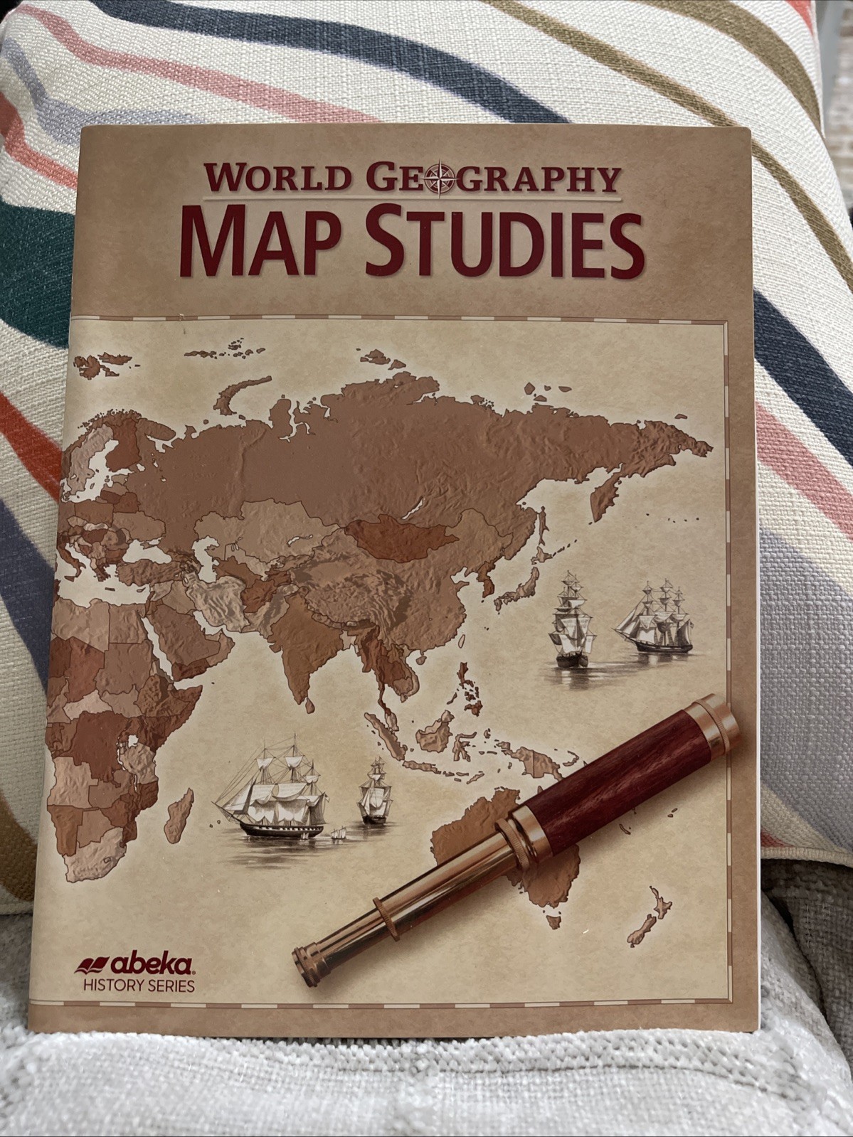 Abeka World Geography Map Studies Student Workbook 9th Grade New History