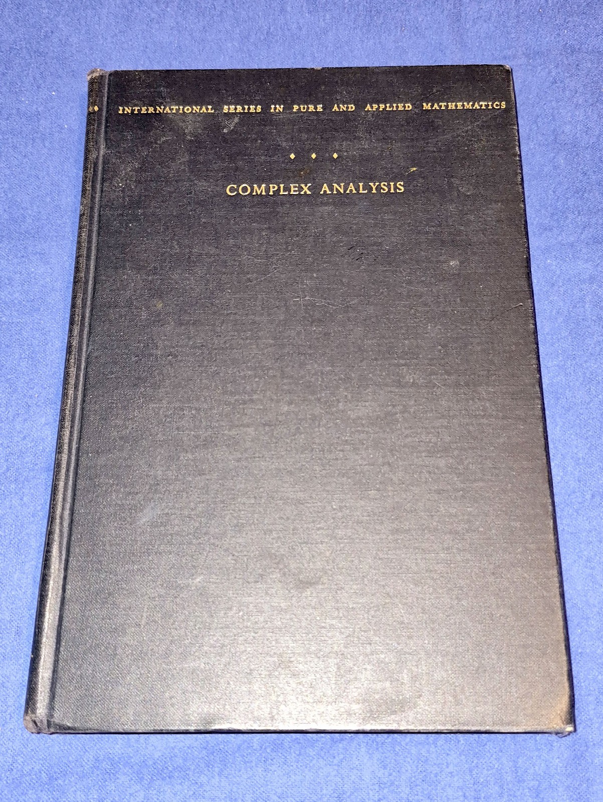 Complex Analysis Lars V. Ahlfors 1st Edition 1953 Math Textbook Harvard – HC
