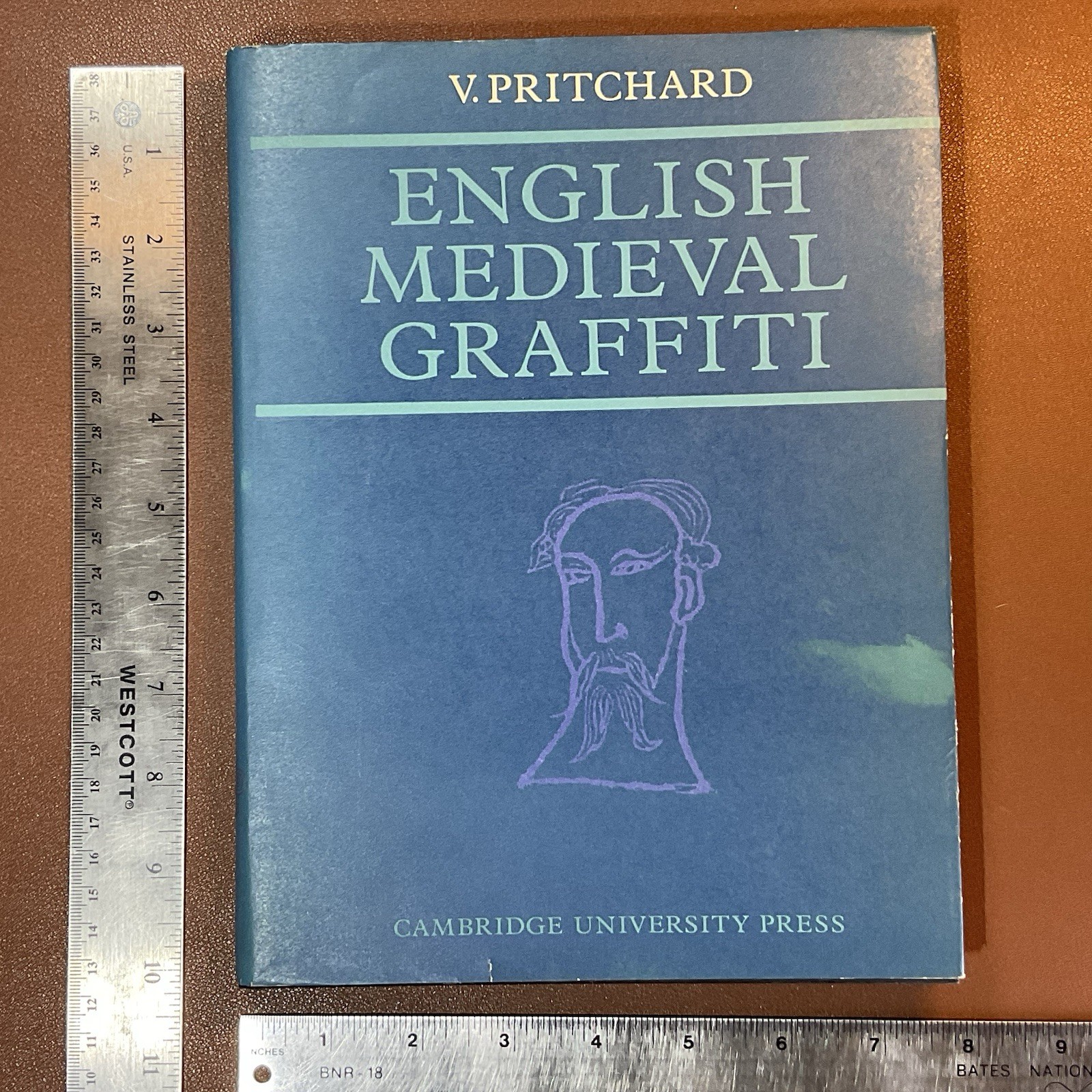 ⚔ English Medieval Graffiti – 1st Edition (1967) – Hardcover w/ Dust Jacket ⚔
