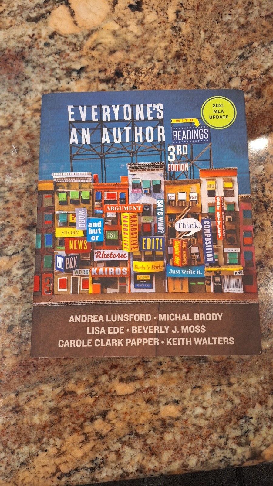 Everyone’s an Author : 2021 MLA Update by Michal Brody, Keith Walters, Andrea…