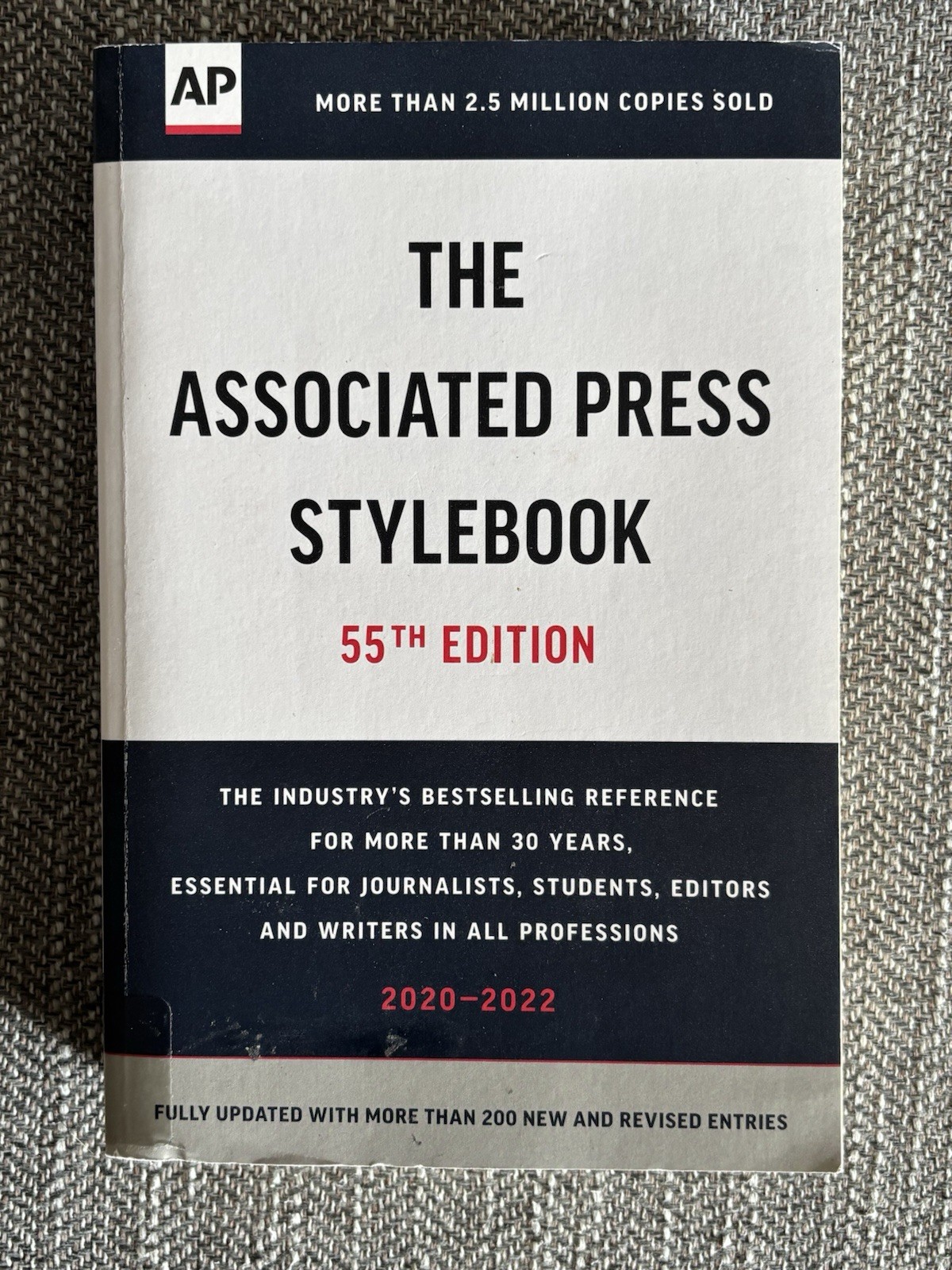 The Associated Press Stylebook 55th Edition 2020-2022