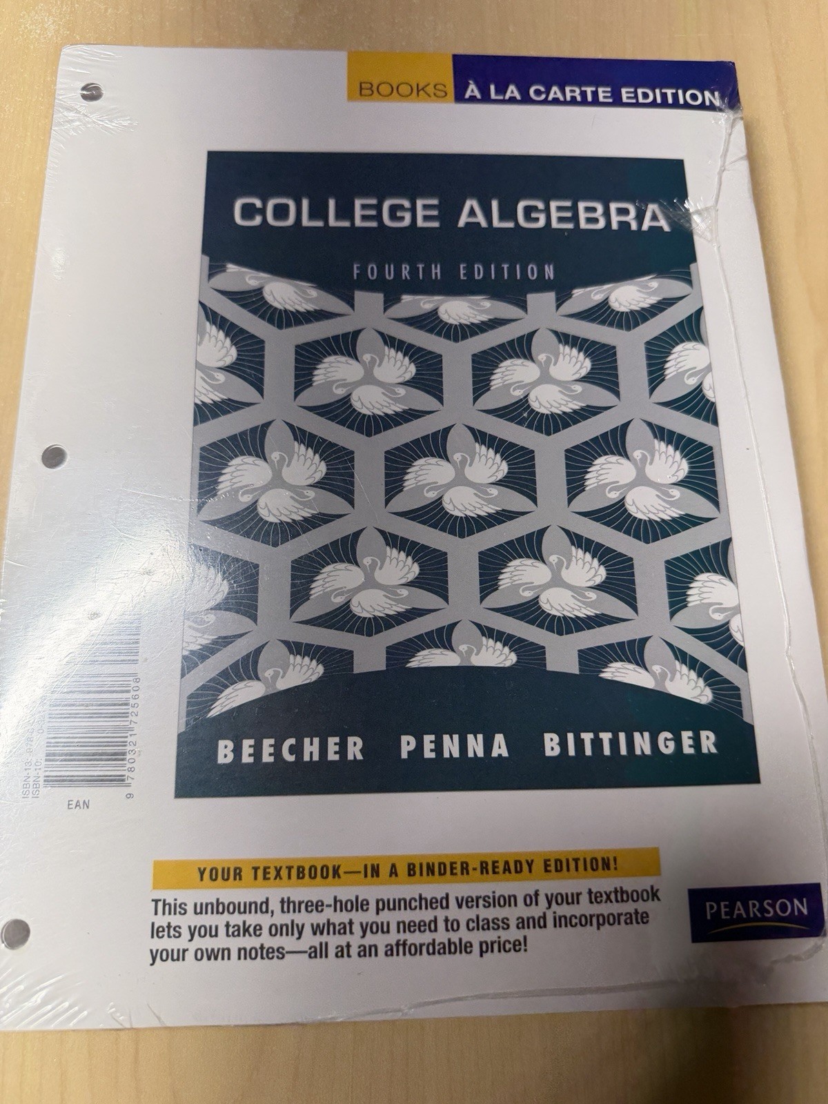 College Algebra, Books a la Carte Edition by Judith A. Beecher, Judith A. Penna