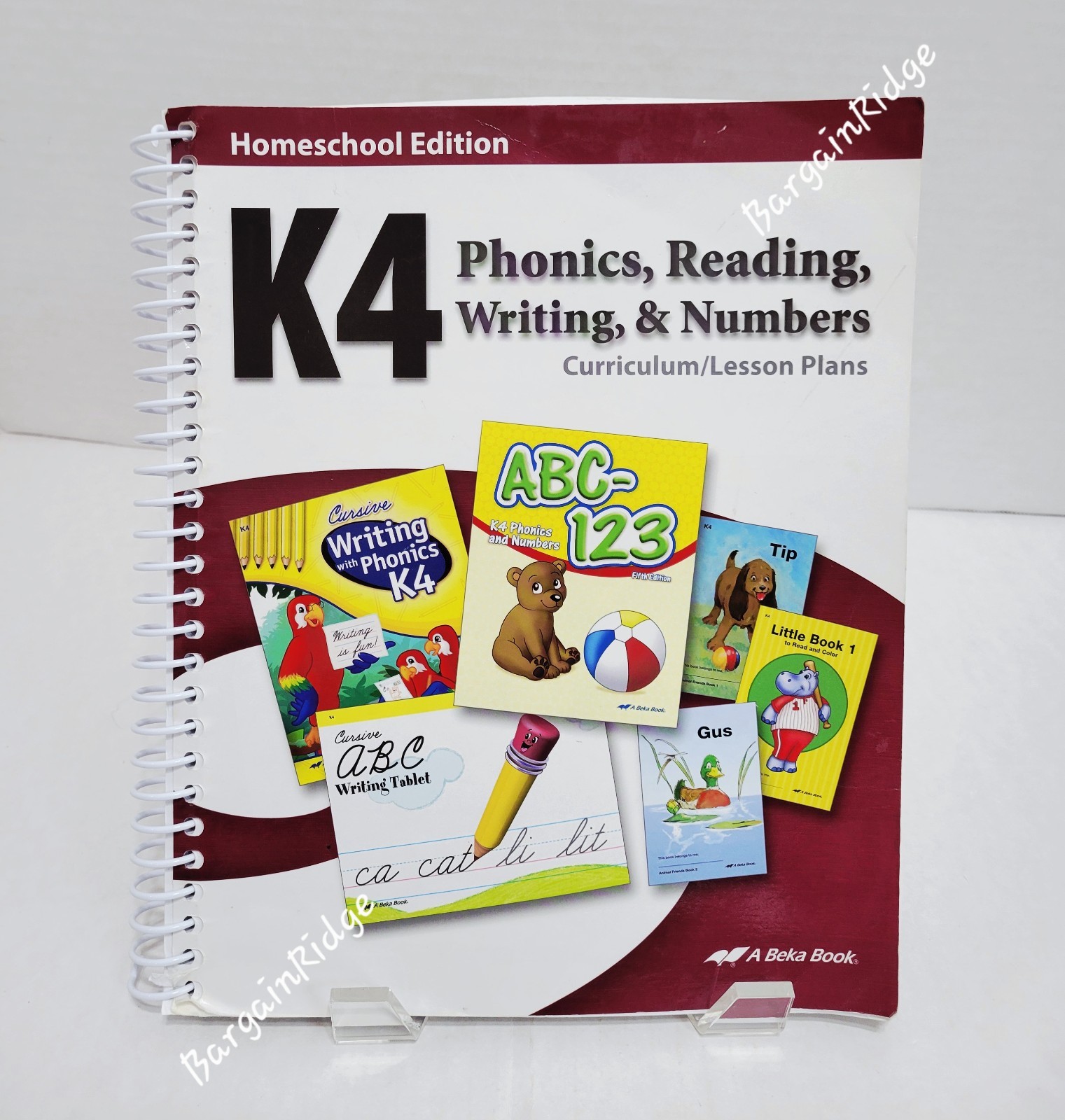 Abeka K4 Phonics, Reading, Writing, & Numbers Curriculum Lesson Plans
