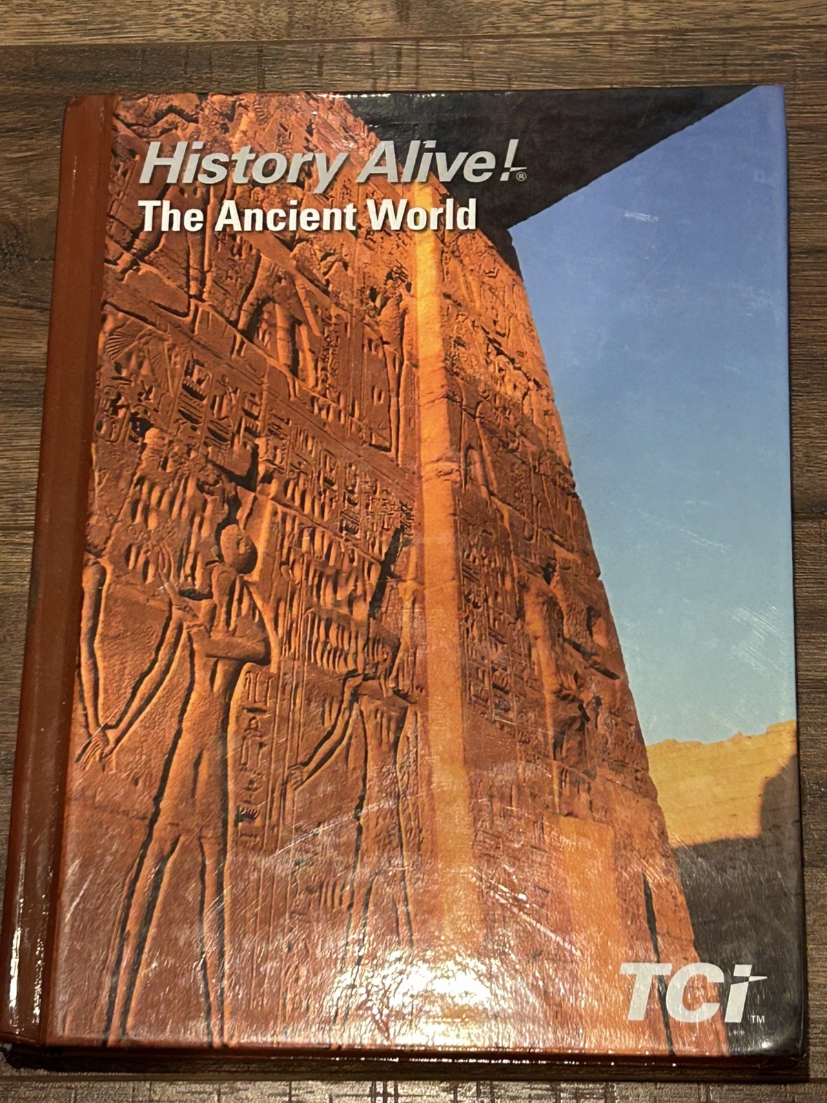 TCI History Alive! The Ancient World Hardcover Textbook 2004 ISBN 9781583719015