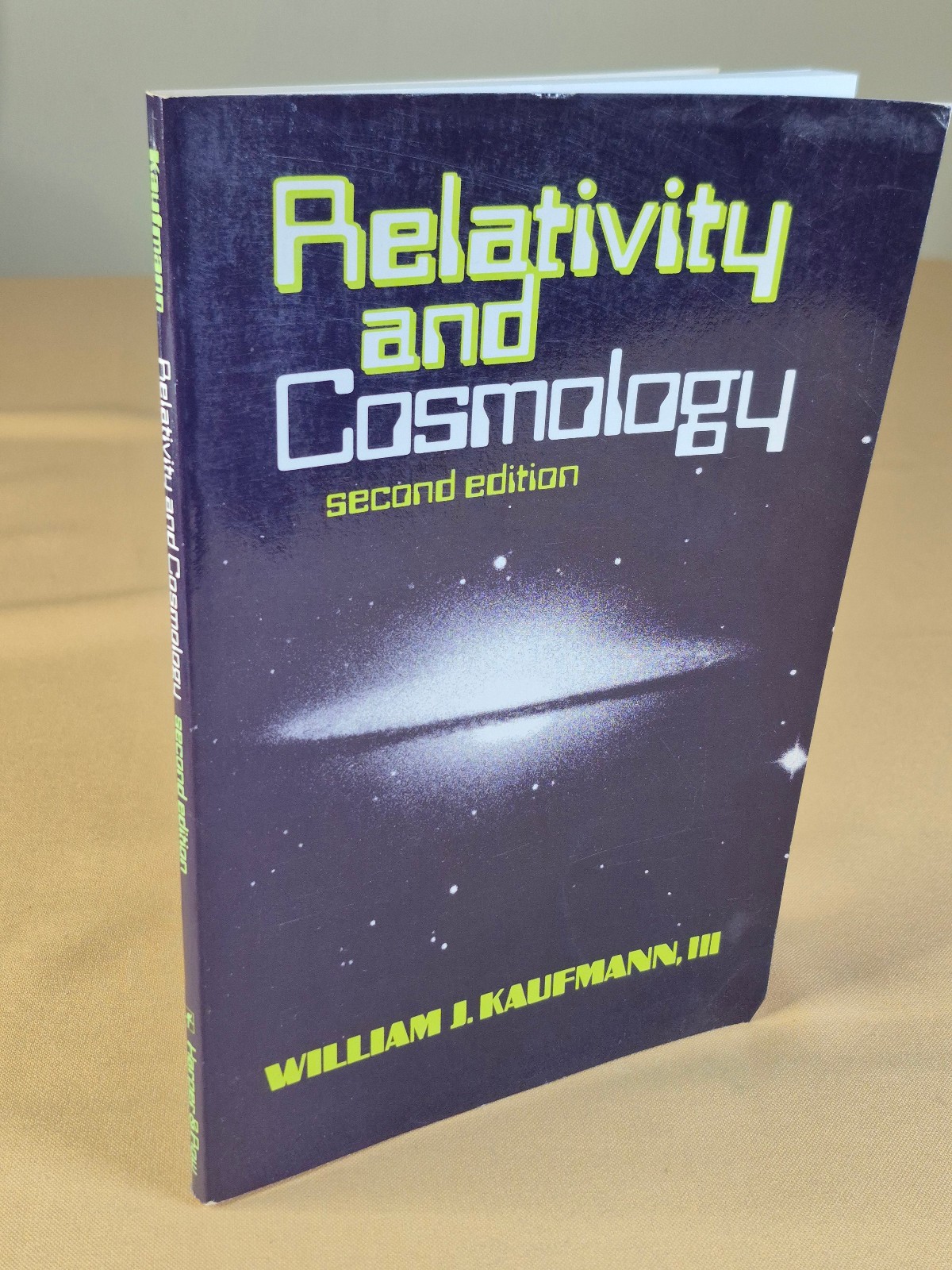 Relativity and Cosmology- 2nd Ed. by William J. Kaufmann, III – Trade Paperback