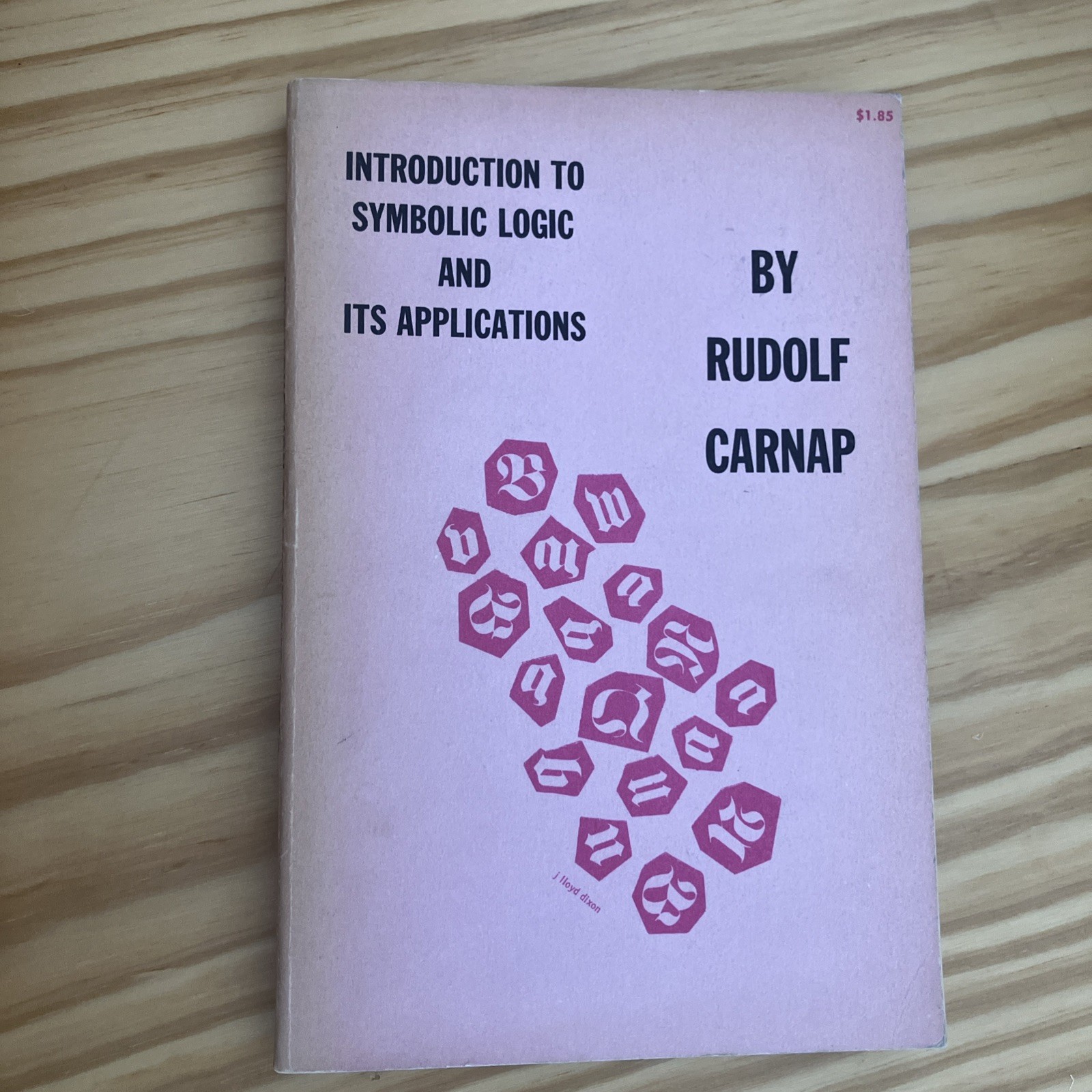 Introduction To Symbolic Logic And It’s Applications By Rudolph Carnap 1958