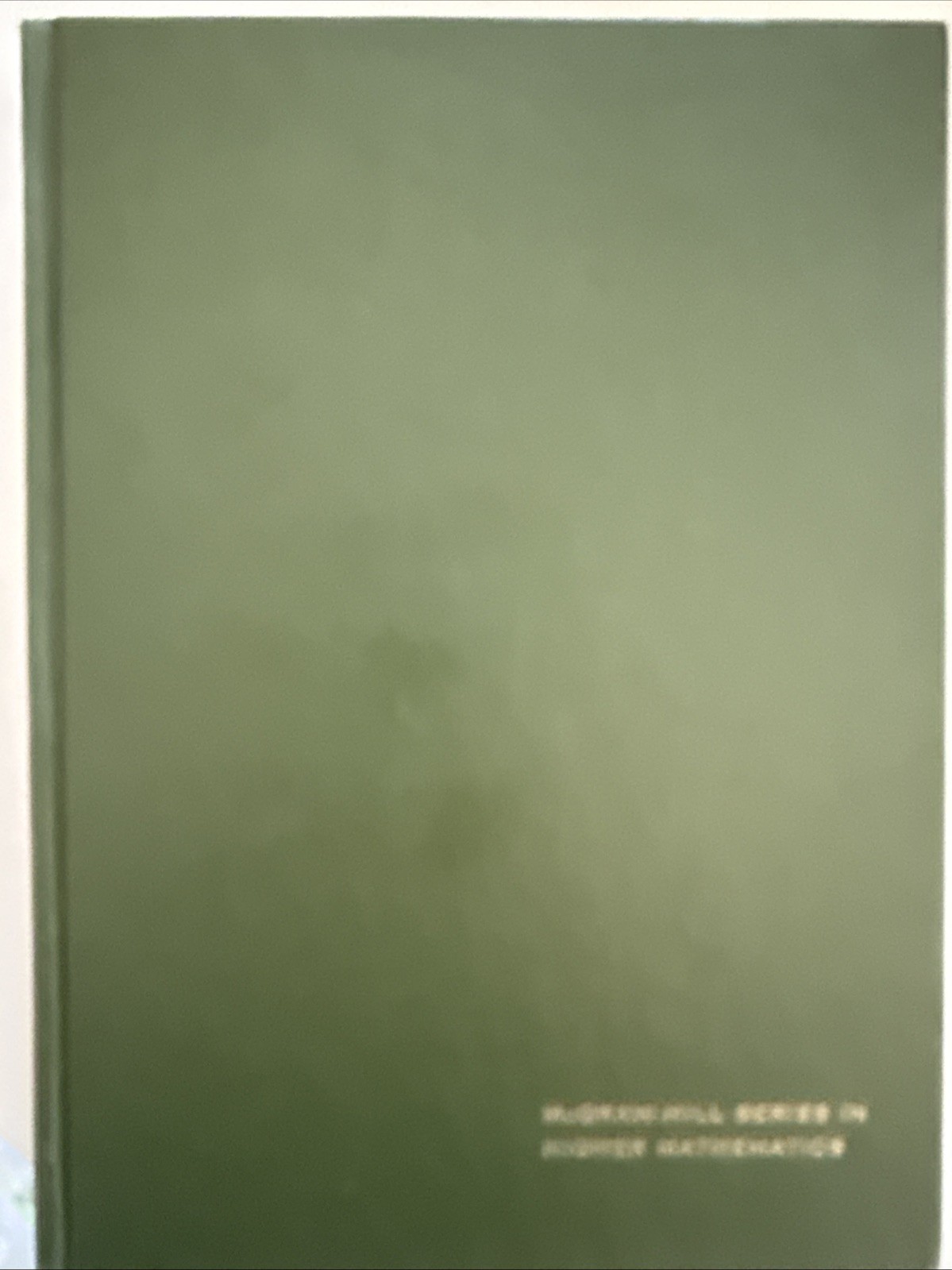 Functional Analysis by Walter Rudin (1973, HC) Series in Higher Mathematics