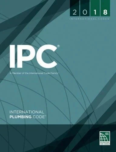 IPC 2018 International Plumbing Code By ICC Paperback Free Shipping