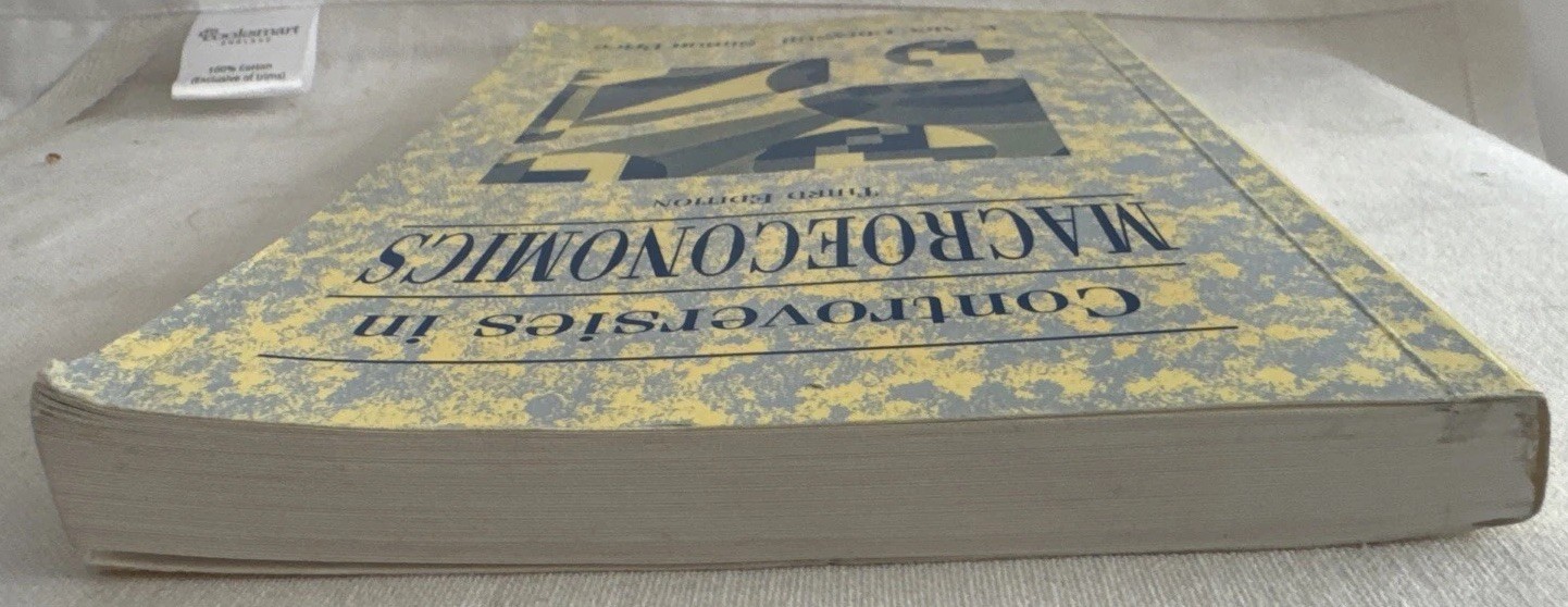 Controversies in Macroeconomics Paperback Book K.Alec Chrystal & Simon Price