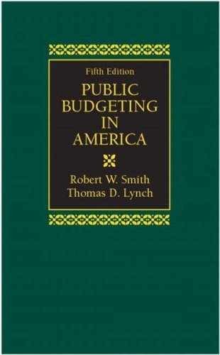 Public Budgeting in America (5th – Paperback, by Smith Ph.D. Robert – Very Good