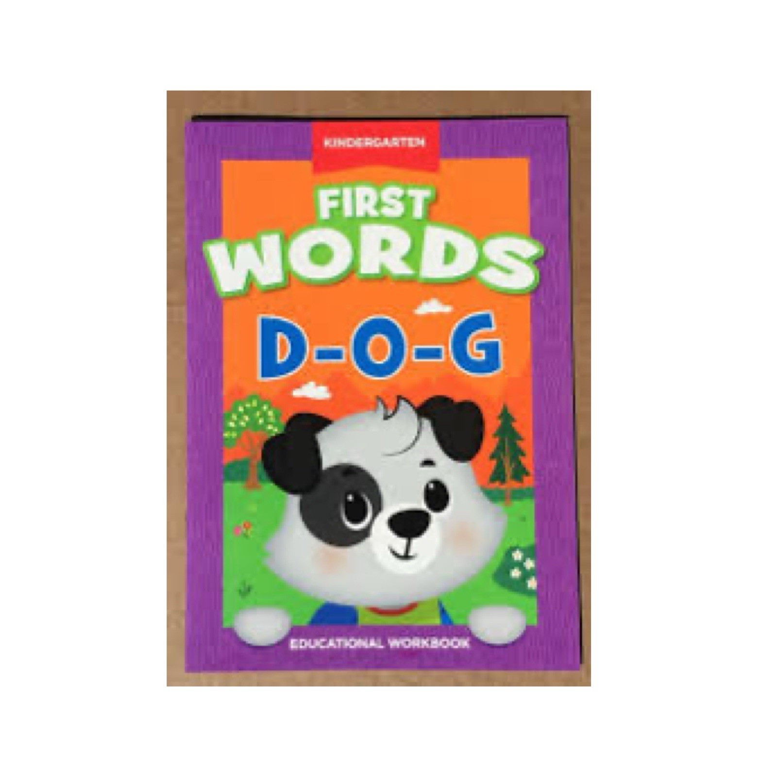 New First Words Educational Workbook (32 Pages)