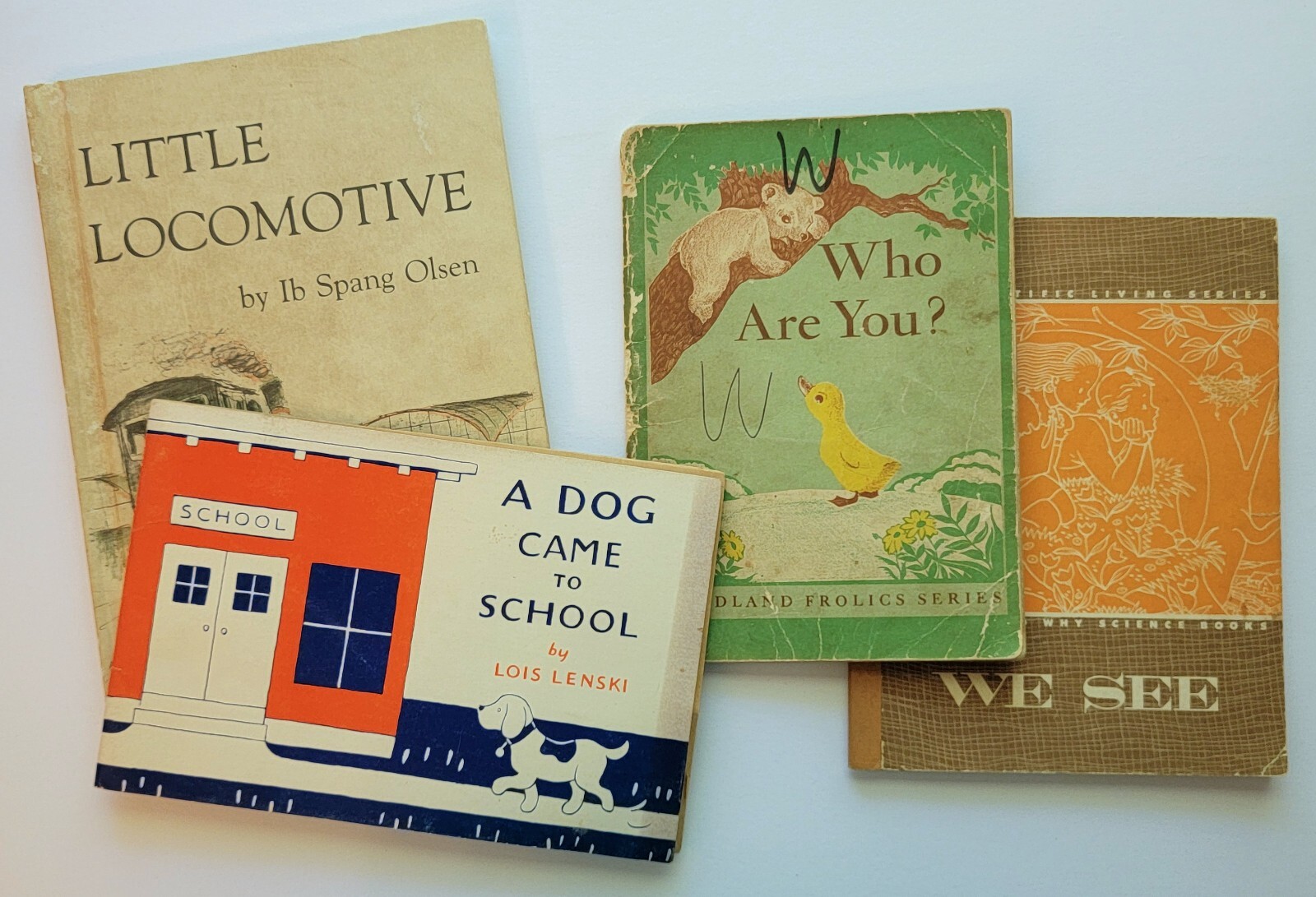 VTG 1950s Classroom Readers for Children. See Descriptions Below for Details