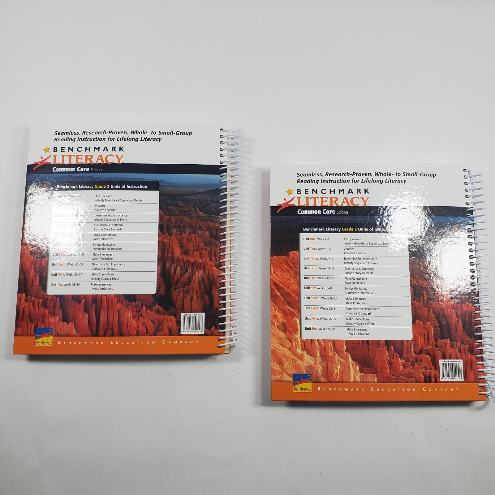 Benchmark Literacy Grade 2 Teacher’s Resource System Vol 1-2 Common Core Edition