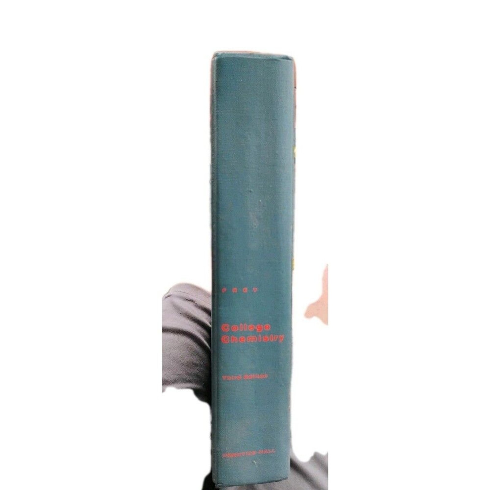 1965 Frey College Chemistry Third Edition Textbook Prentice-Hall Inc Acceptable