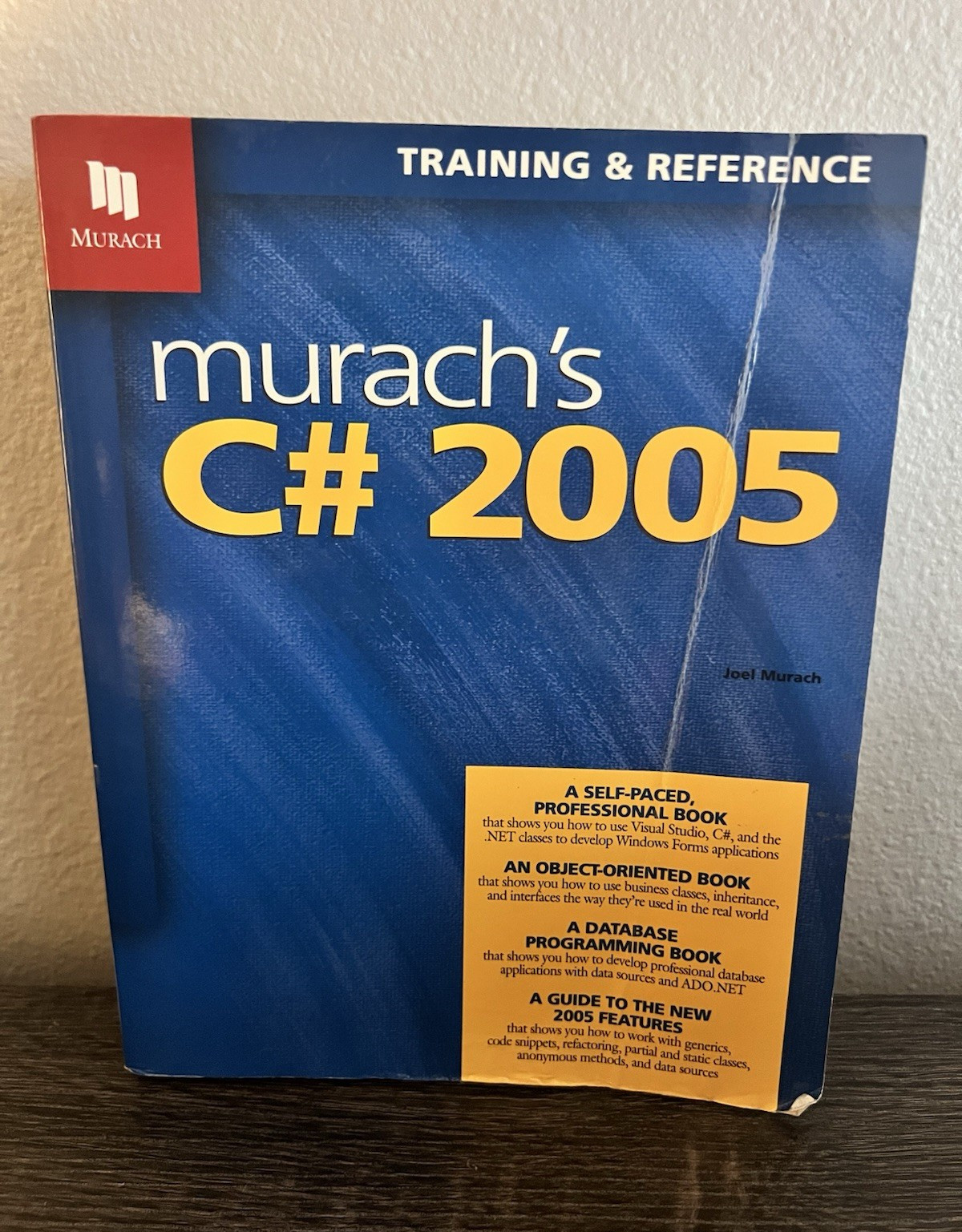 Murach’s C# 2005 by Joel Murach Programming Book Visual Studio .NET Paperback