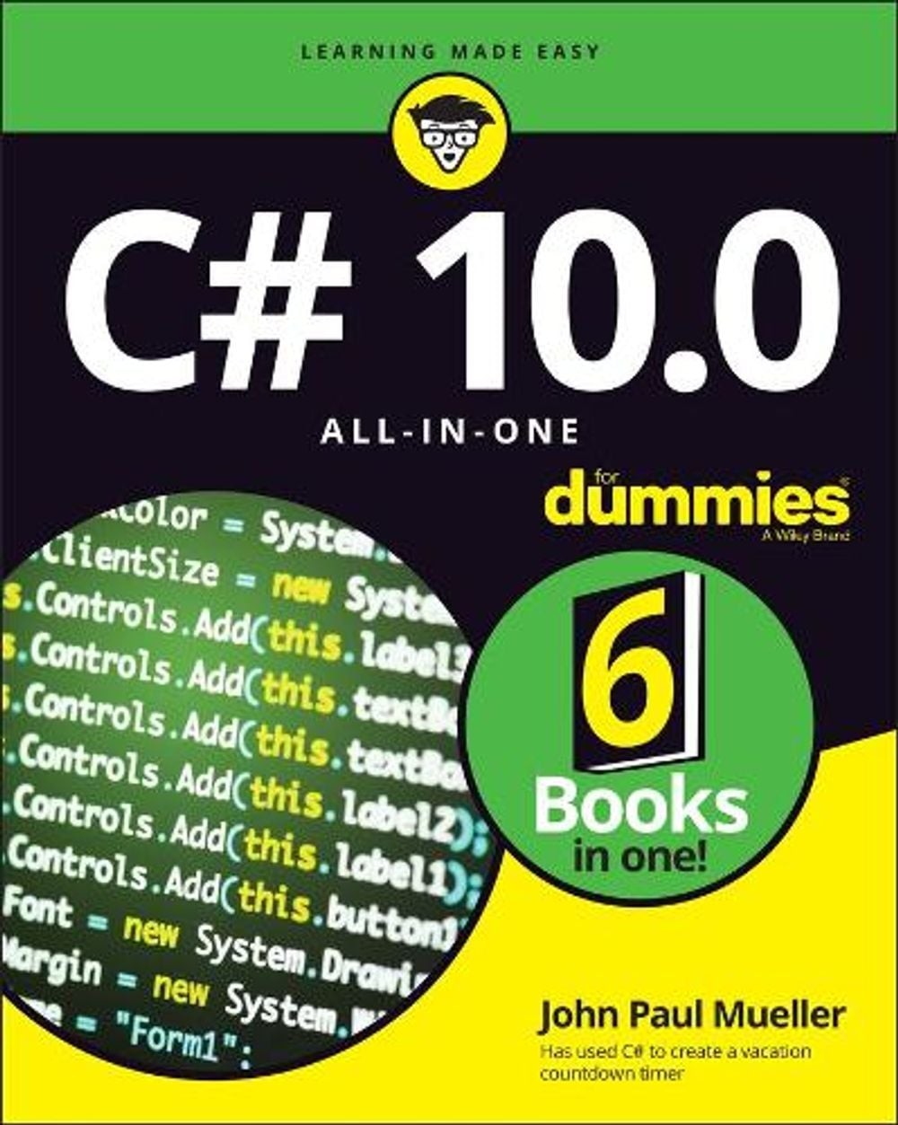 C# 10.0 All-in-One For Dummies by John Paul Mueller (English) Paperback Book
