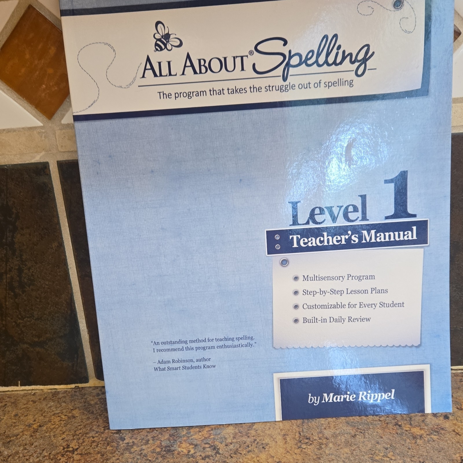All About Spelling Level 1 Teacher’s Manual Teacher’s Edition by Marie Rippel
