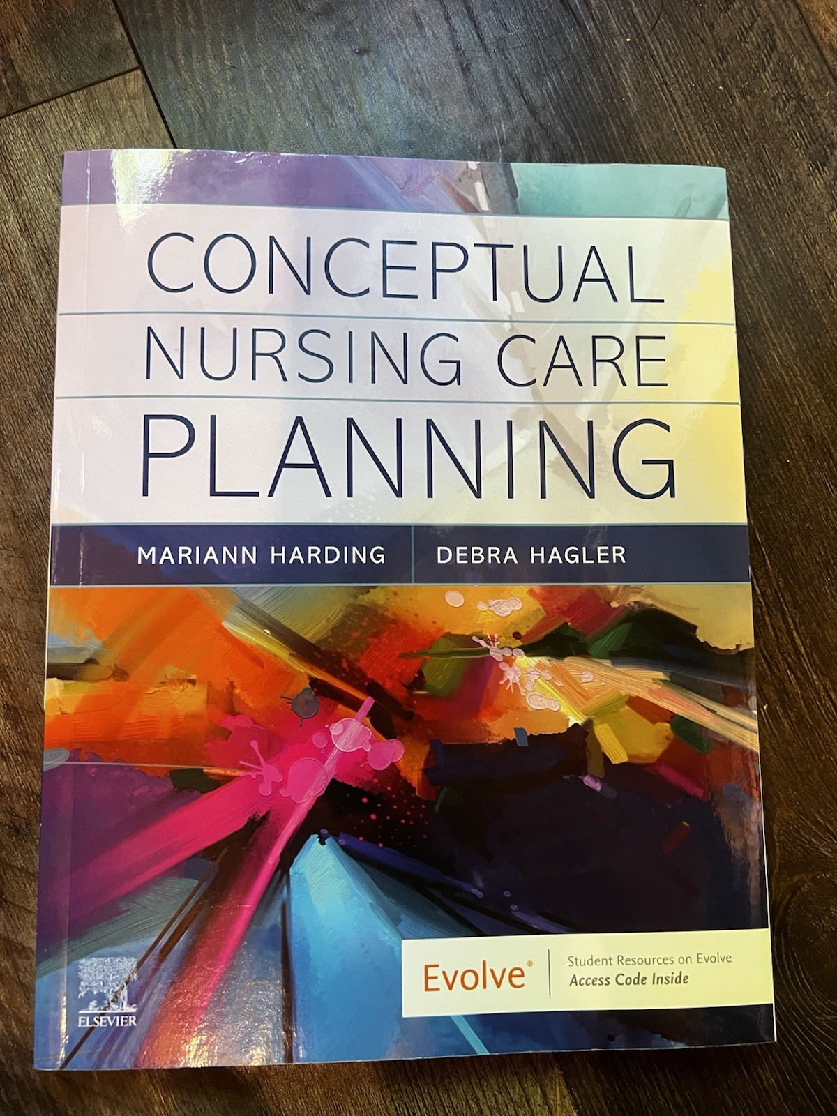 Conceptual Nursing Care Planning – Harding, Hagler – Like New, Blacked Out Name