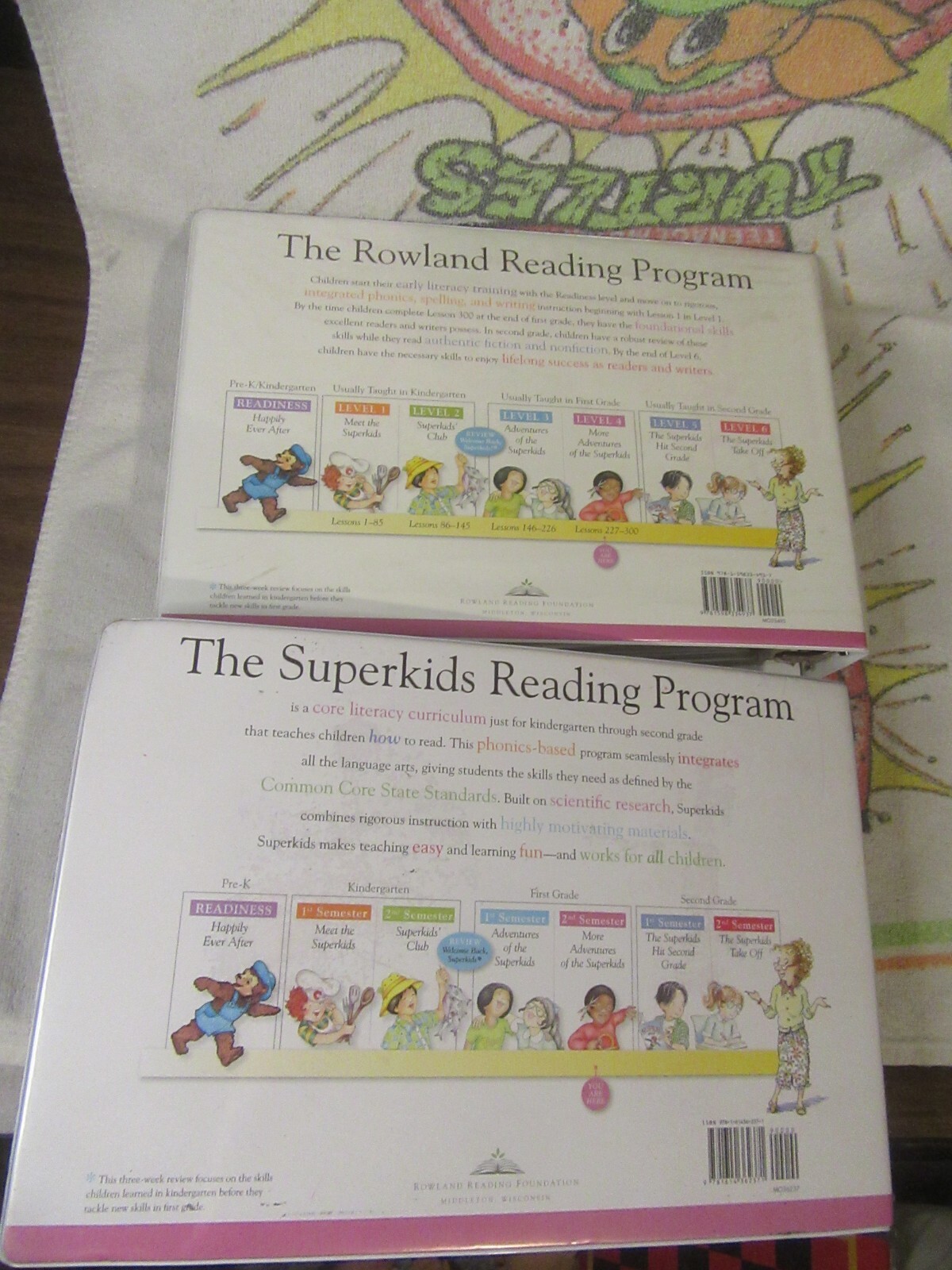 Rowland Reading Program / Superkids Teaching Materials