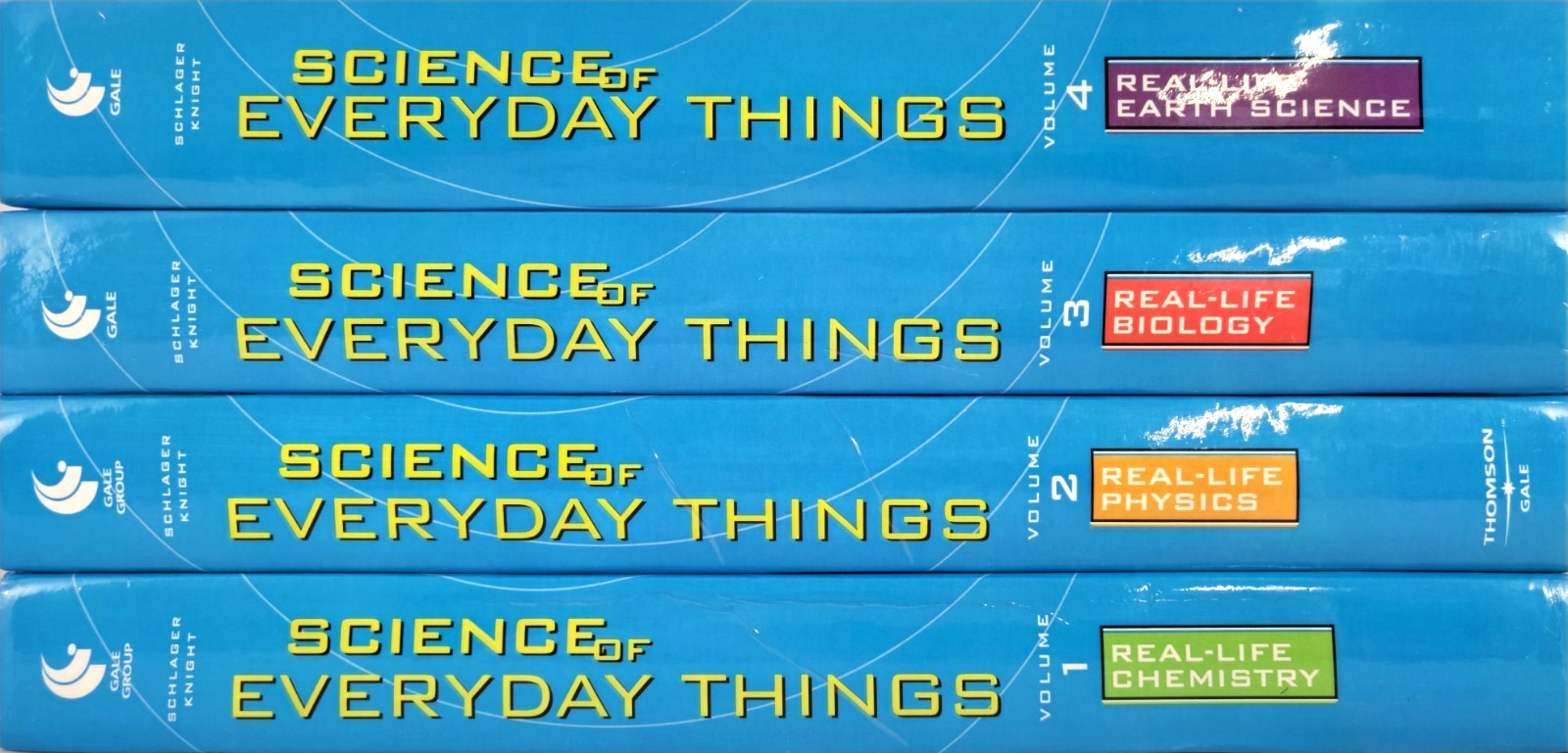 Science of Everyday Things 4 Volume Set Chemistry Physics Biology Earth Science