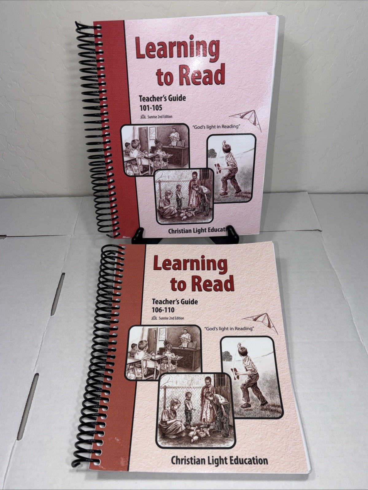 Christian Light Education Teacher’s Guide 101-105 &106-110 Learning To Read 2019