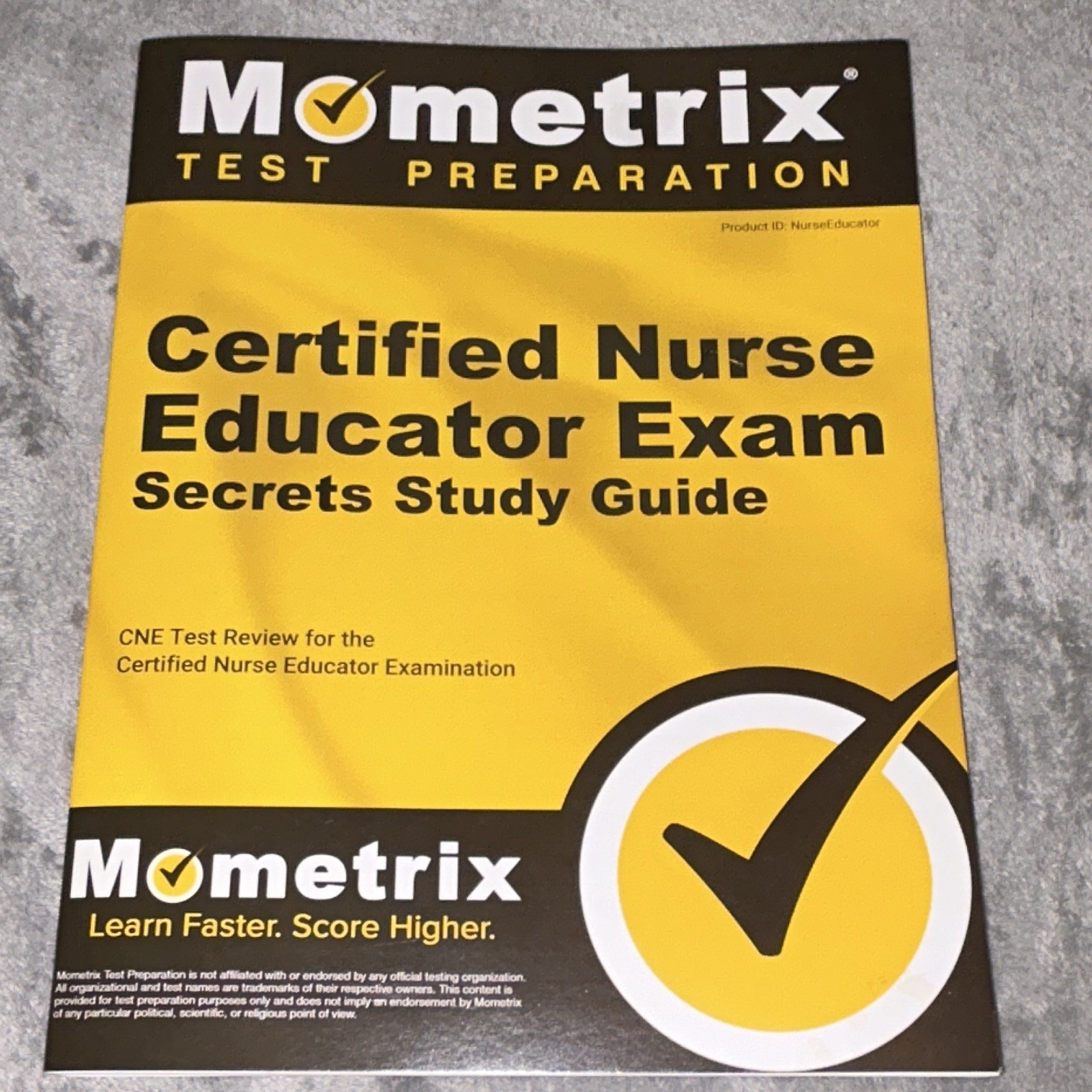 Mometrix Certified Nurse Educator CNE Exam Secrets Study Guide Paperback 2010