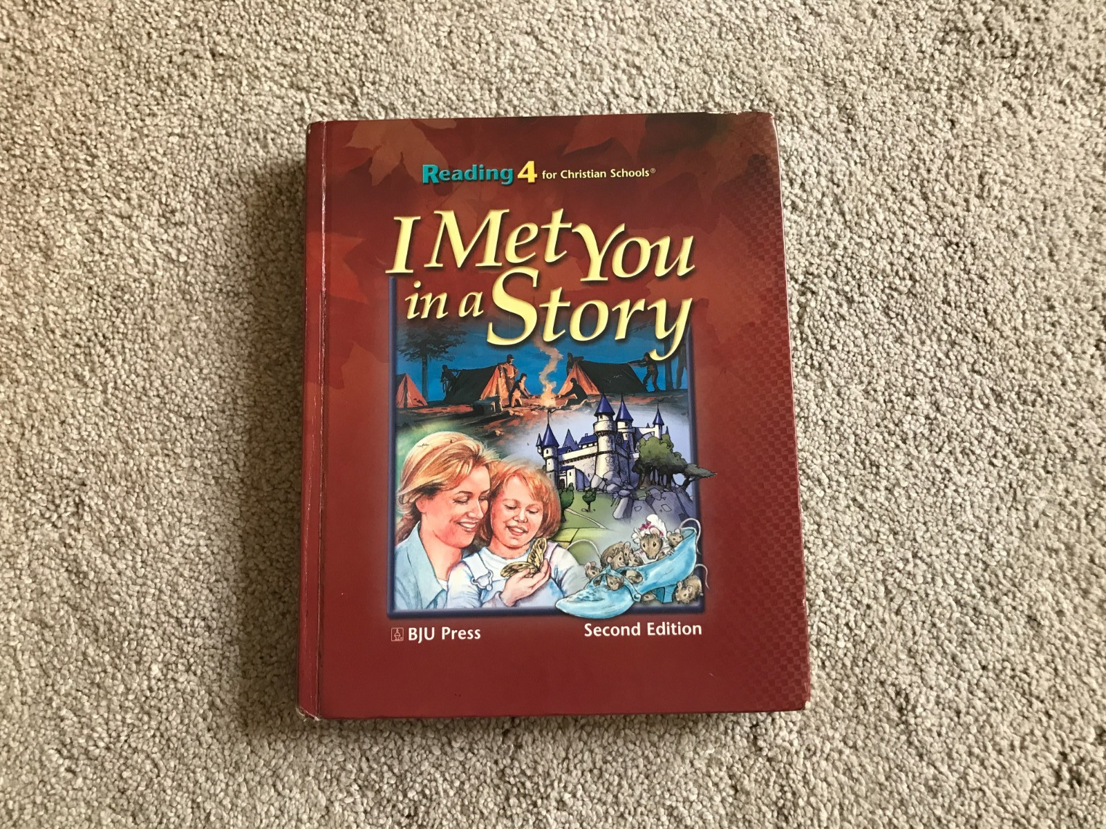 BJU Bob Jones 4th grade READING 4 I Met You In A Story Student Text Reader