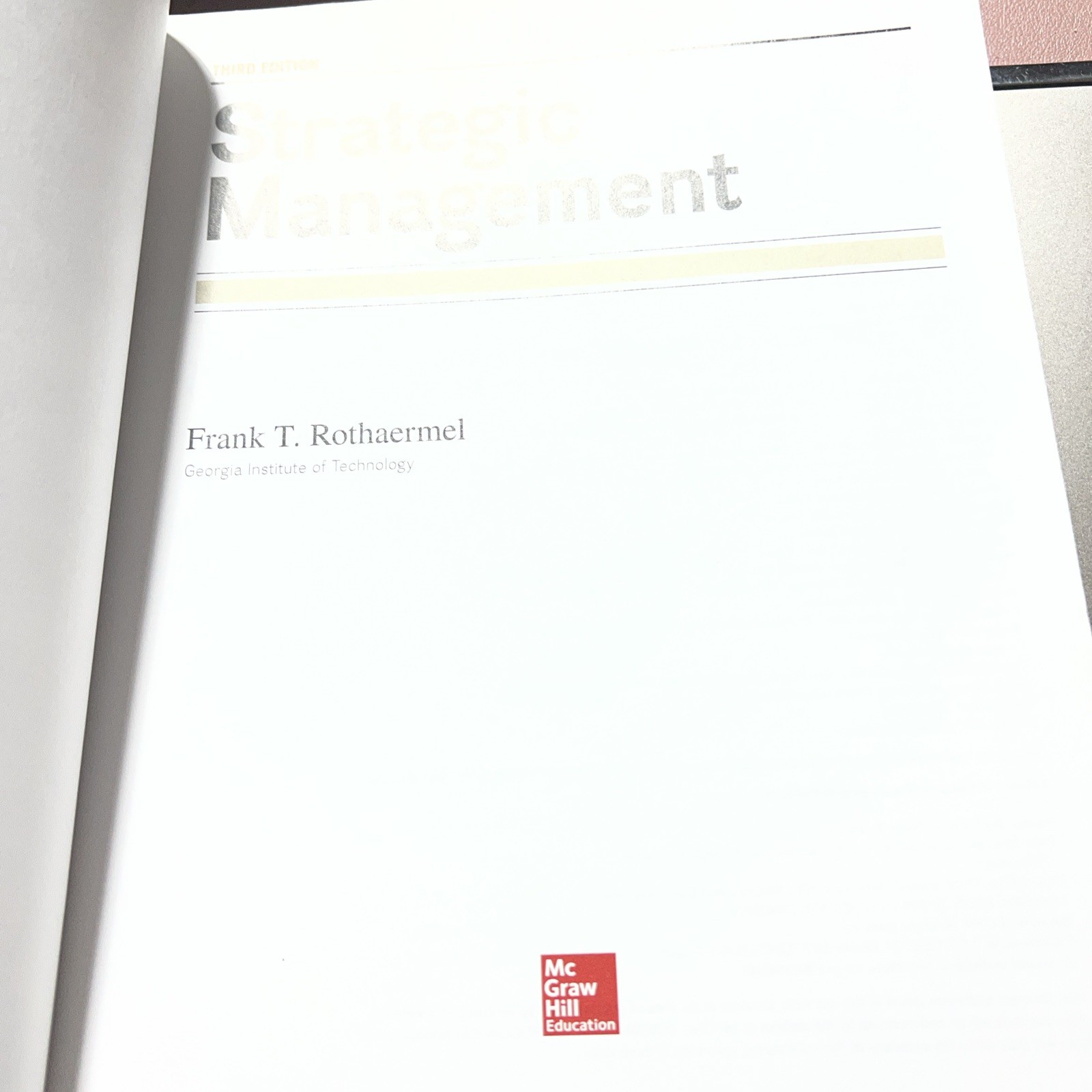 Strategic Management