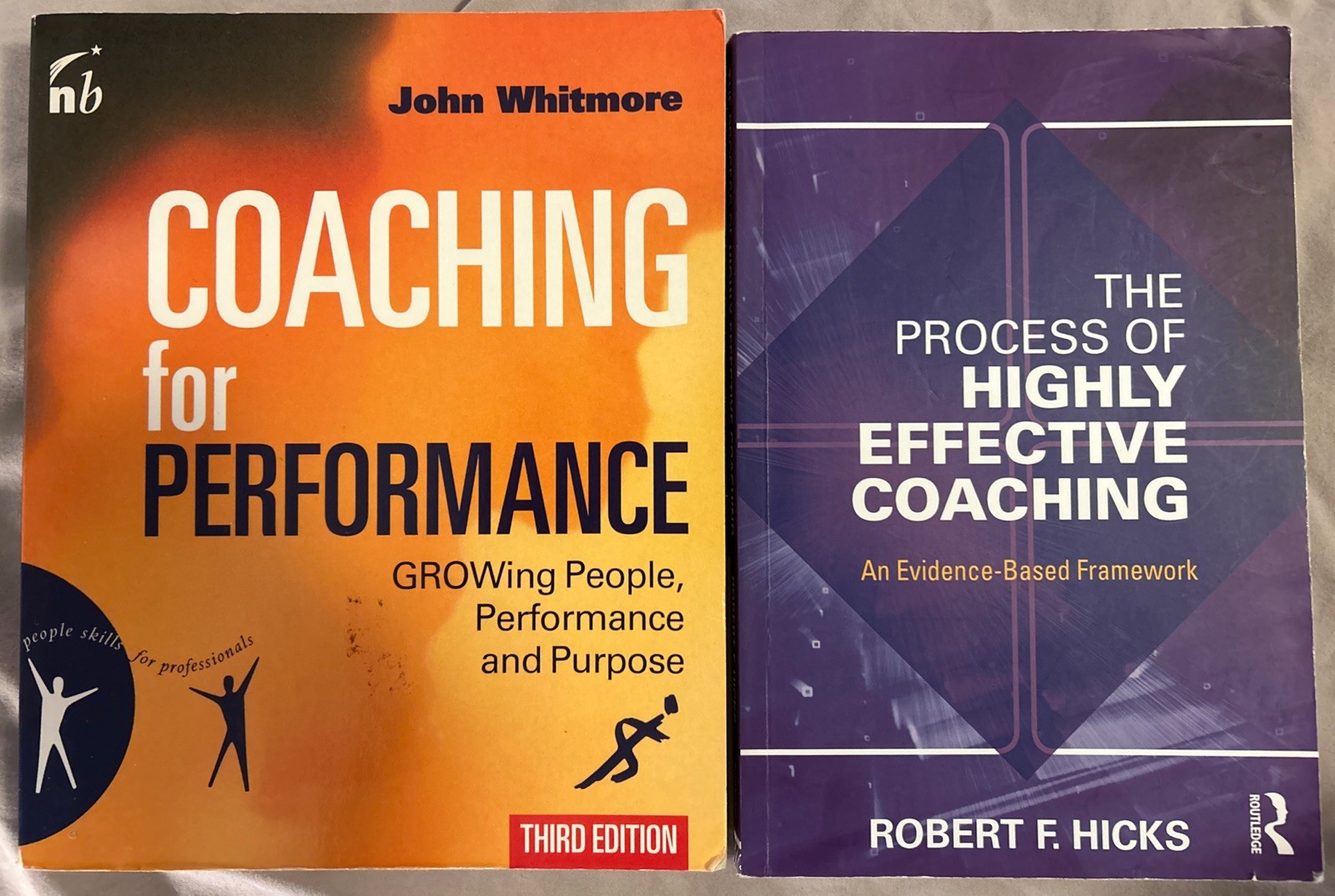 Coaching Books Pack Topics High Performance Softcover Good Condition Lot Of 2