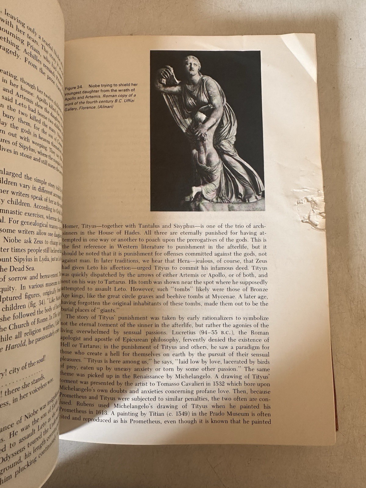 1971 Classical Mythology in Literature, Art and Music Hardcover Philip Mayerson