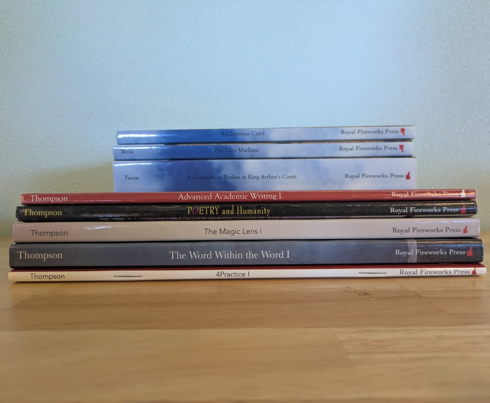 MCT Language Arts Level 5 Complete Student Book Lot Color Royal Fireworks Press