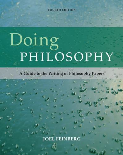 Doing Philosophy by Joel Feinberg; Russ Shafer-Landau