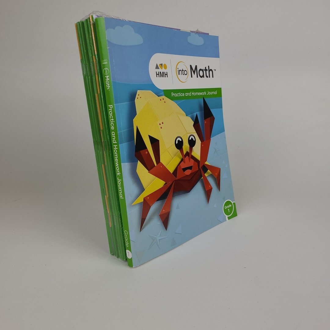 HMH into Math – Grade 1 COMPLETE SET Teacher Edition, Student Workbooks, Extras