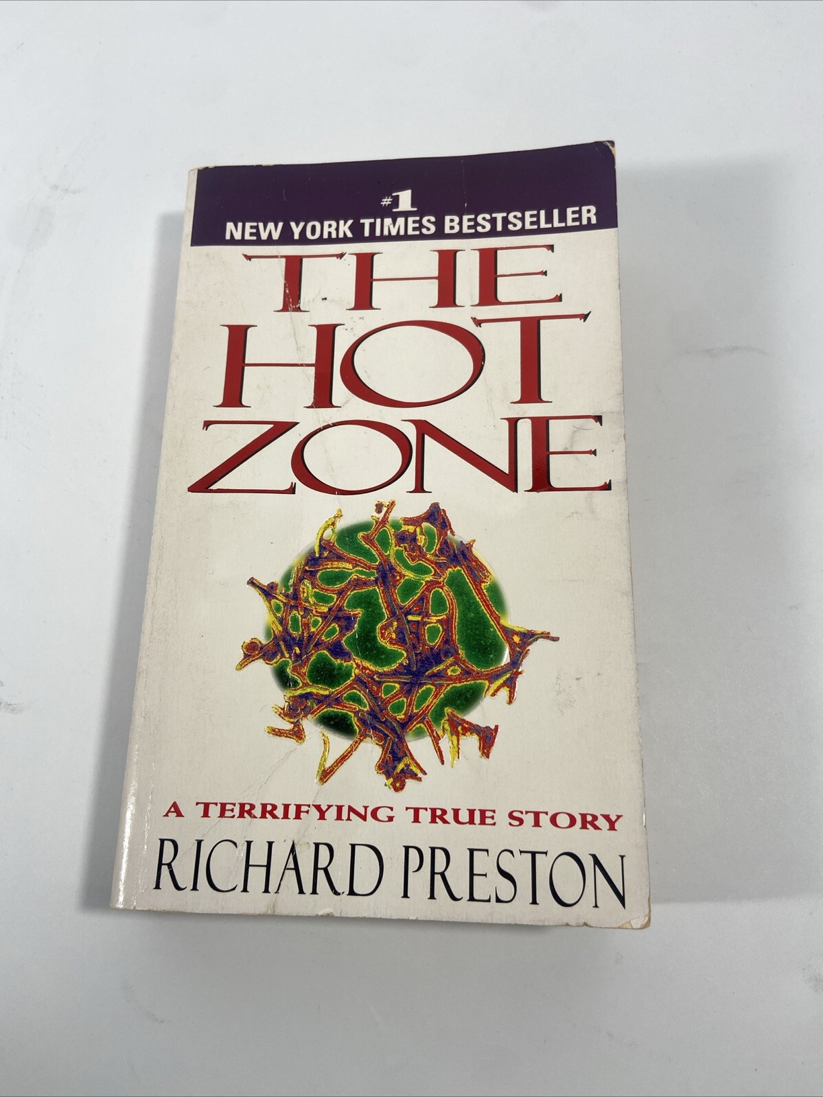 The Hot Zone: The Terrifying True Story paperback, Richard Preston
