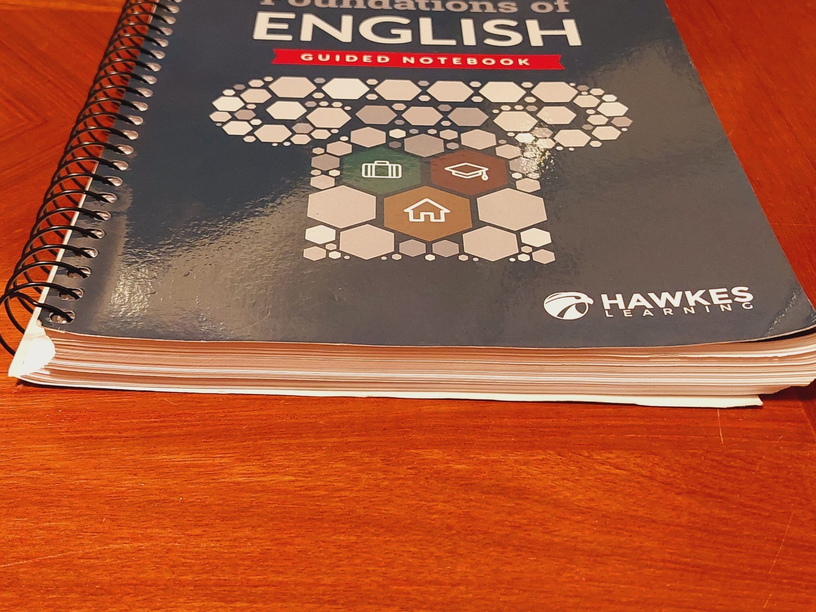 Foundations of English Guided Notebook by Hawkes Learning (2018, Trade Paperback