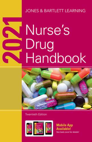 2021 Nurse’s Drug Handbook by Jones & Bartlett Learning: Used