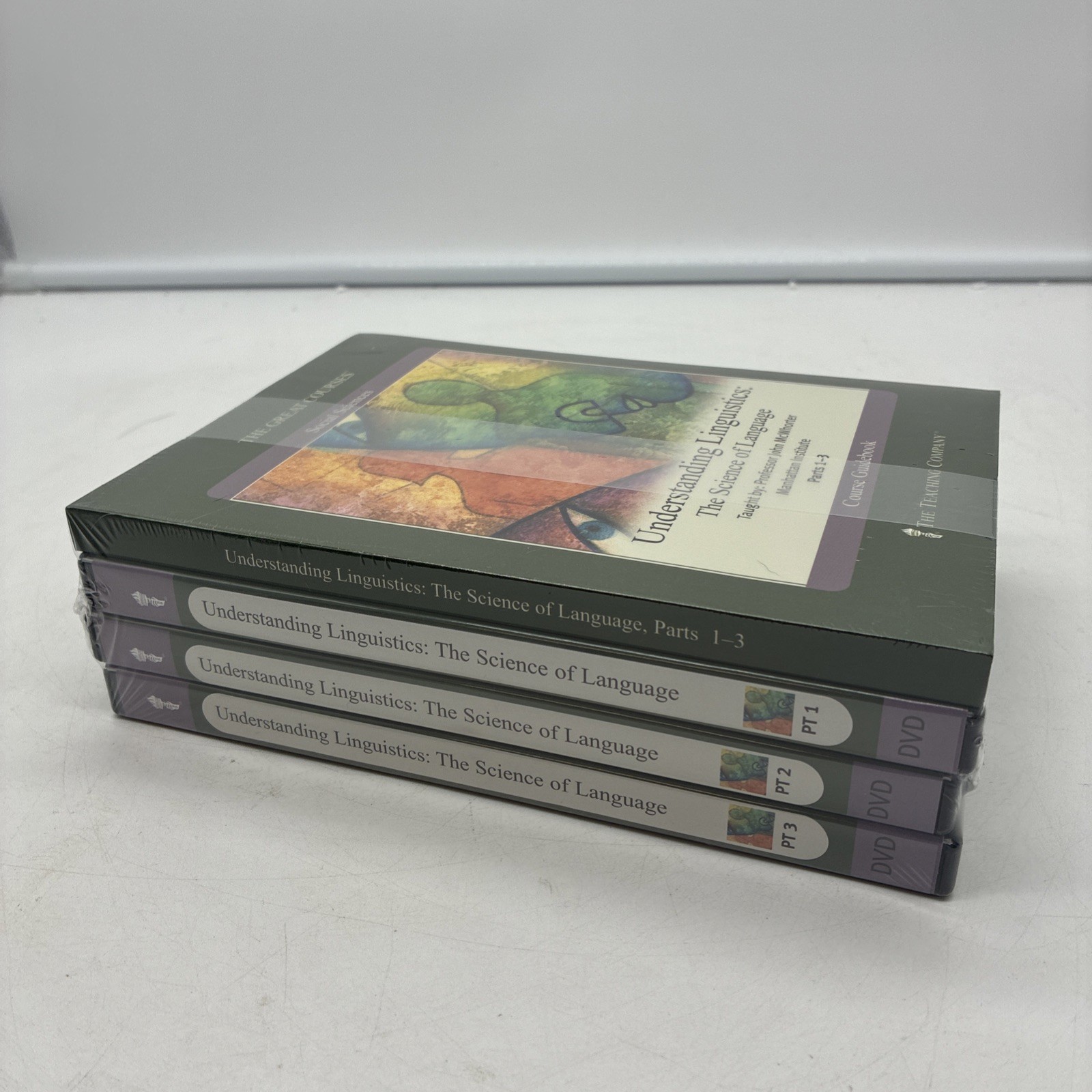 Great Courses Understanding Linguistics: Science of Language 6-DVDs Book SEALED