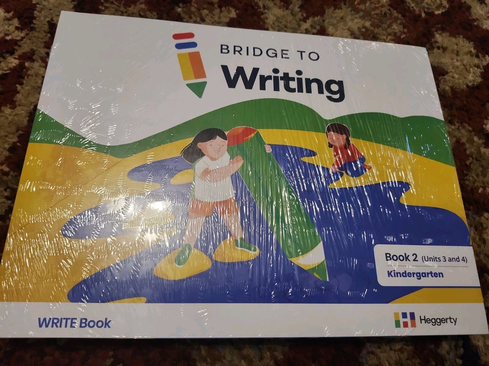 Pack Of 5 Heggerty Kindergarten Bridge to Writing Book 2 New Open Pack