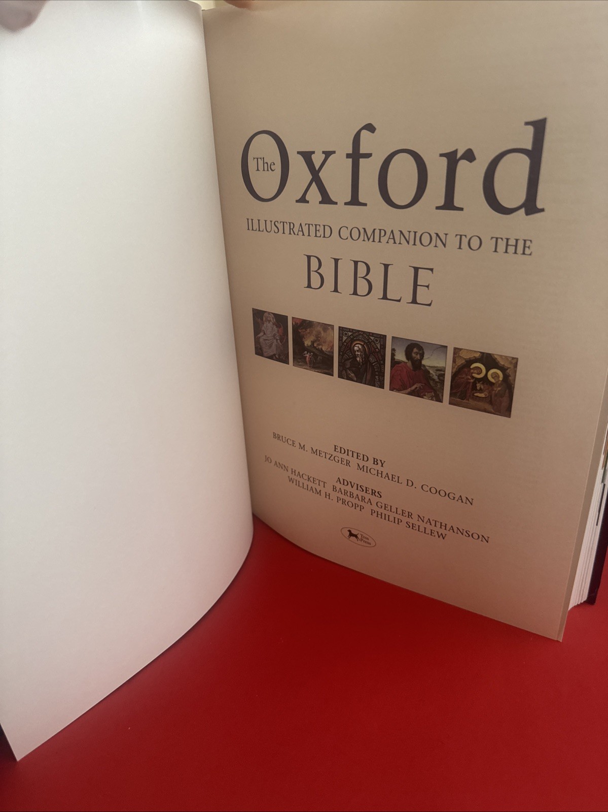 Oxford Illustrated Companion to the Bible Metzger Coogan Reference Book Hardback