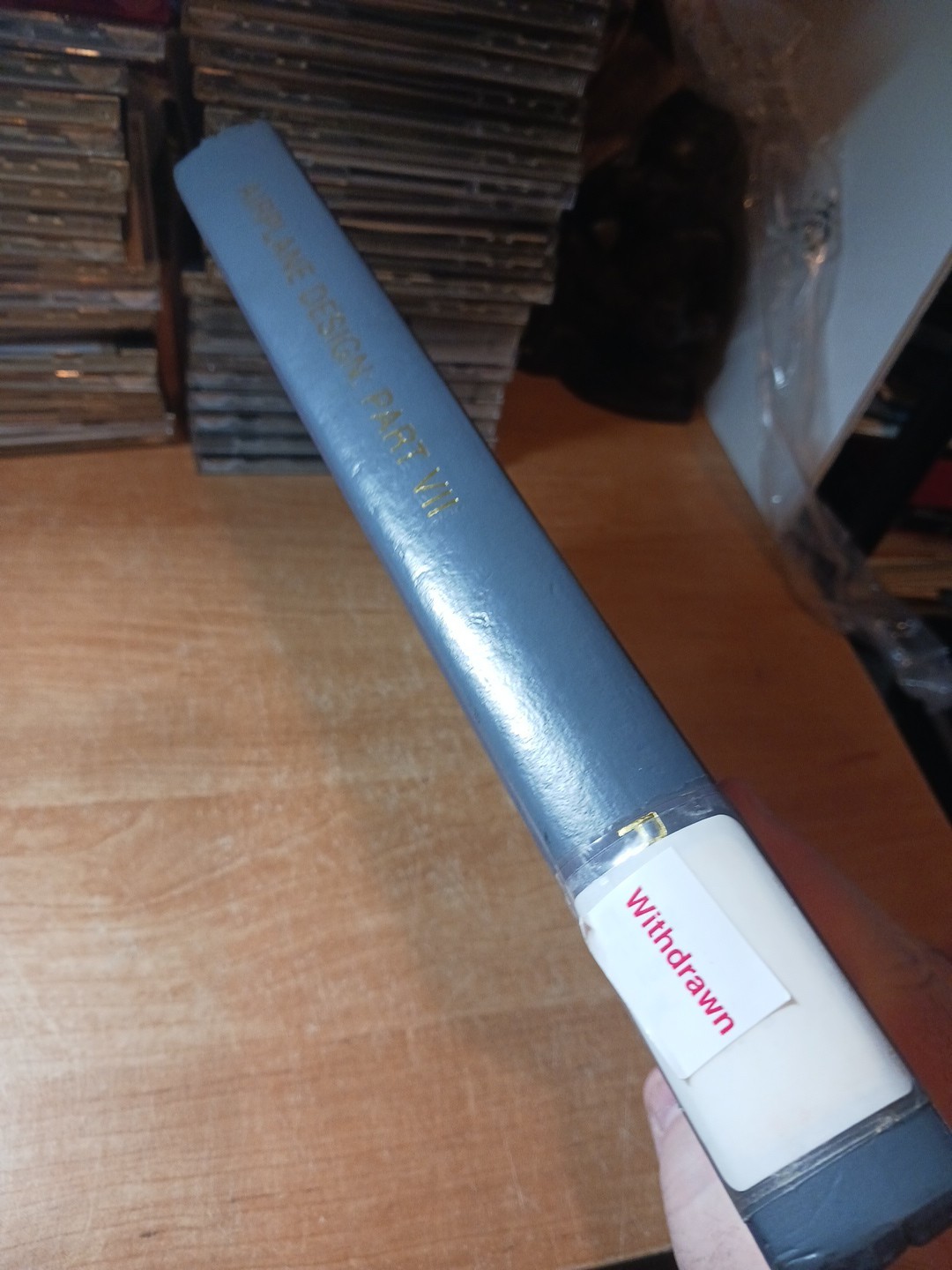 Airplane Design Part VII Jan Roskam Univ Kansas Ex Lib Vintage Airplane Book