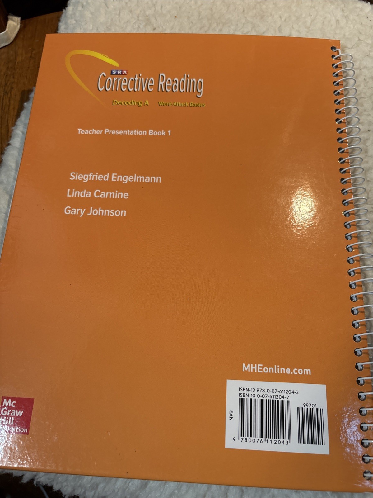 Corrective Reading Decoding Level A Teacher Materials Books 1 & 2 Word Attack