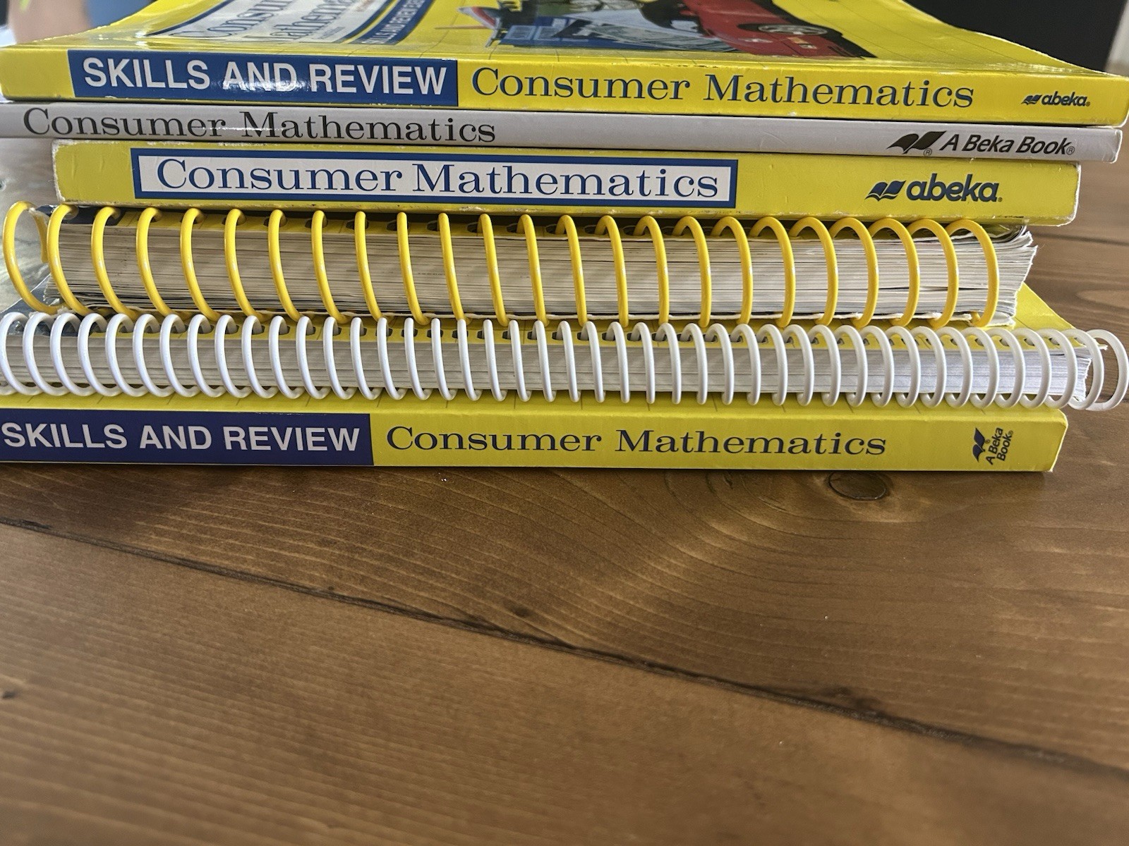 Abeka High School Consumer Mathematics 2nd Edition 6 Book Set for Homeschool