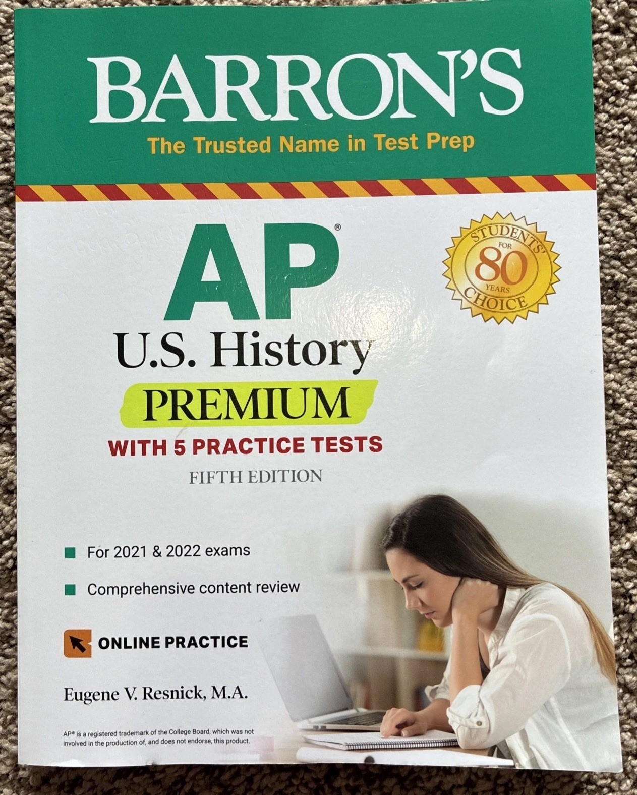 AP US History Premium: With 5 Pr… by Resnick M.A., Eugene Paperback / softback