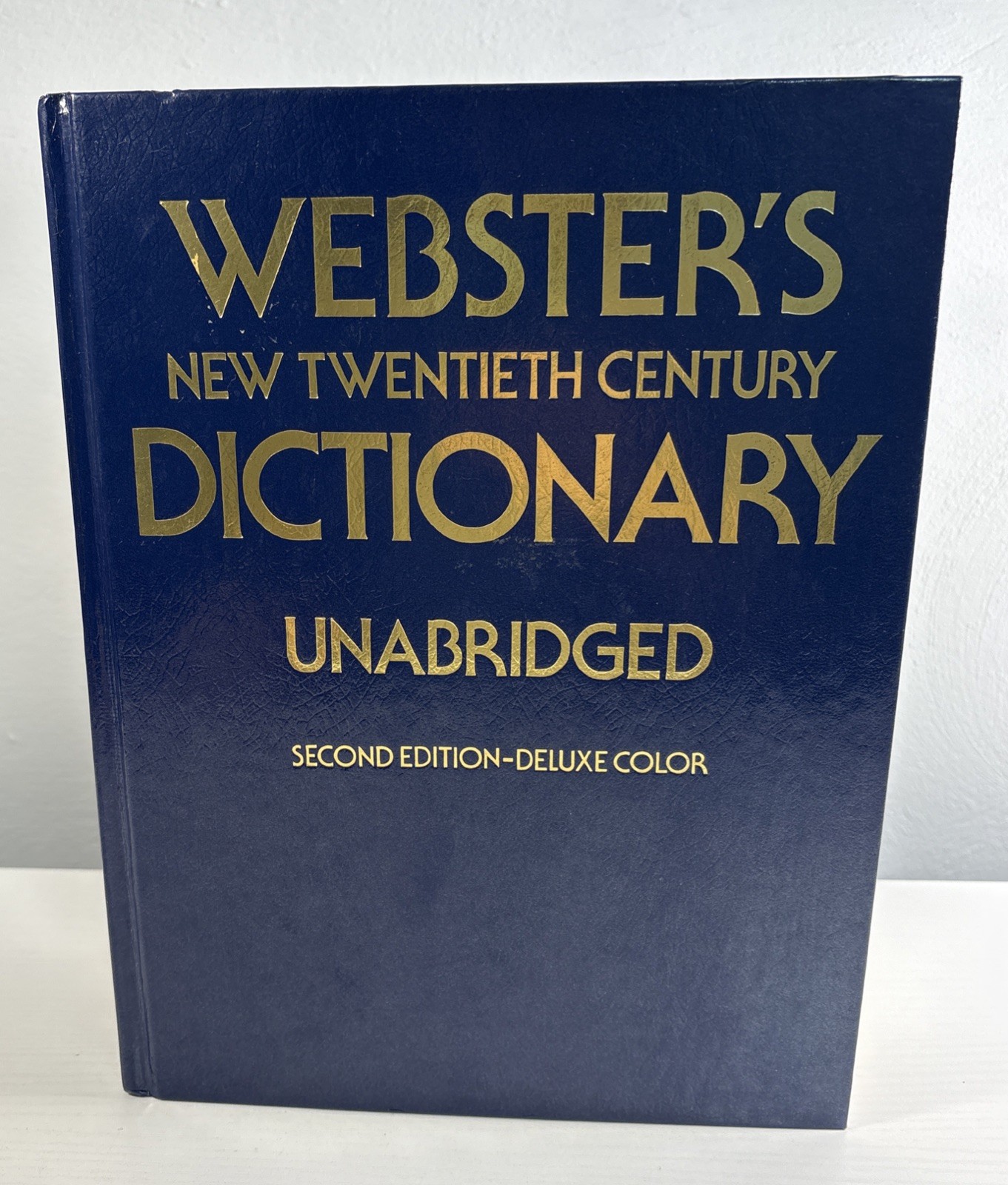 Webster’s New Twentieth Century Dictionary Unabridged 2nd Edition Color 1983