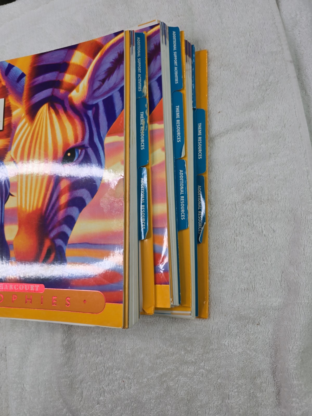 Teacher’s Edition Harcourt Trophies -“Changing Patterns” Theme 1,2,&, 3 2005…