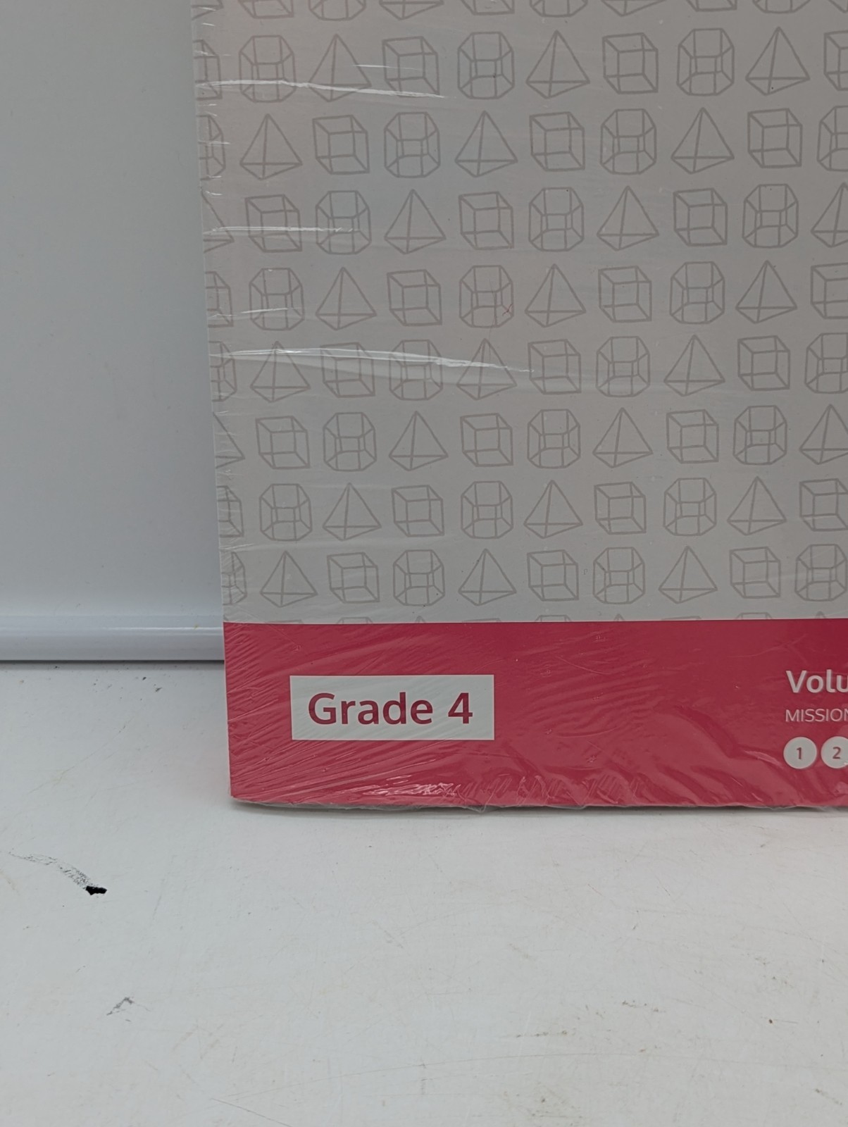 Zearn Math Grade 4, 3 Volumes – Paperback 2019 NEW in Plastic 3 Books