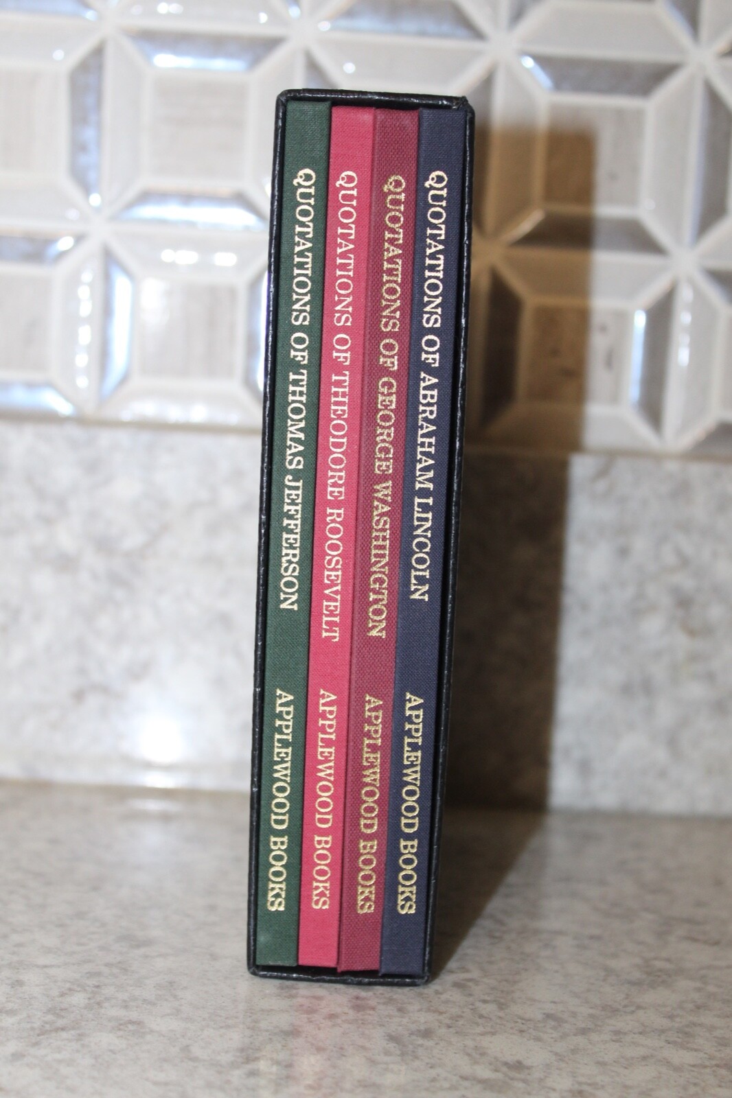 Mount Rushmore Quote Book Box Set, Brand New /Not Sealed