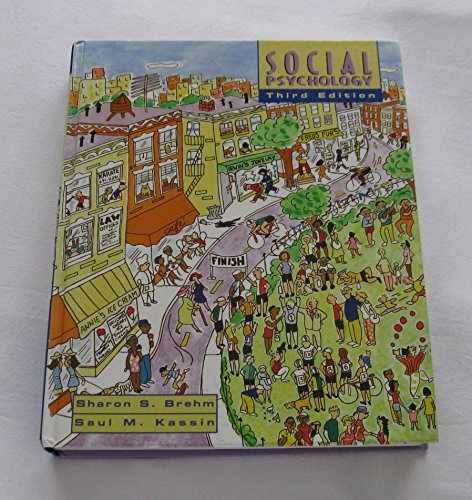 Social Psychology – Misc. Supplies, by Brehm Sharon S. – Acceptable v