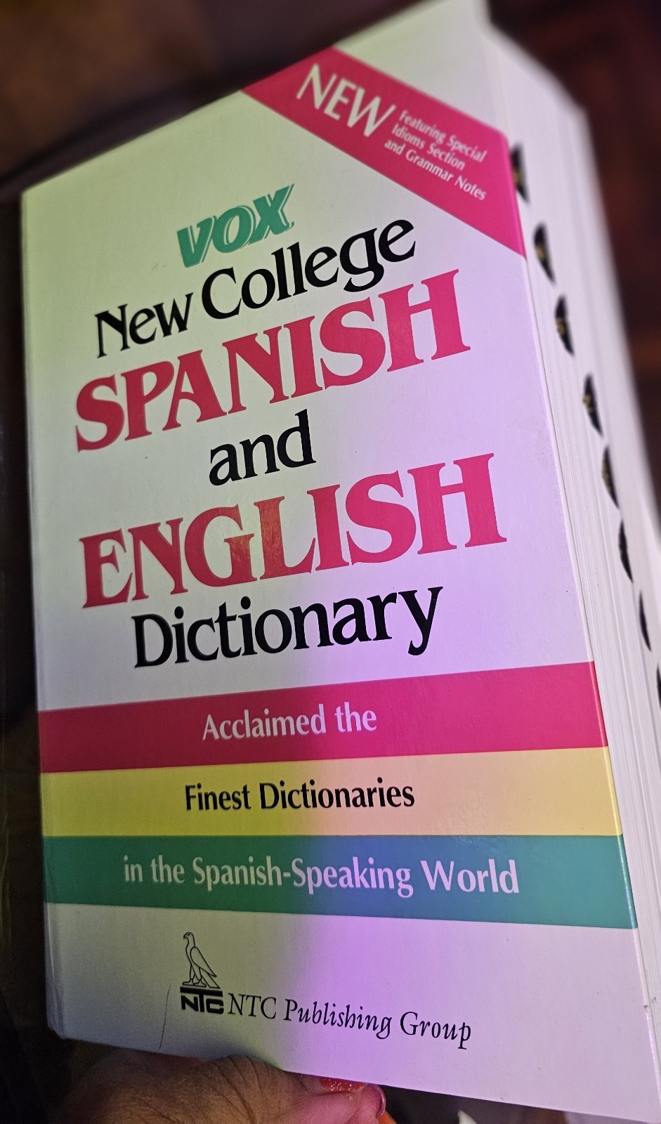 National Textbook Language Dictionaries Ser.: Vox New College Spanish and…